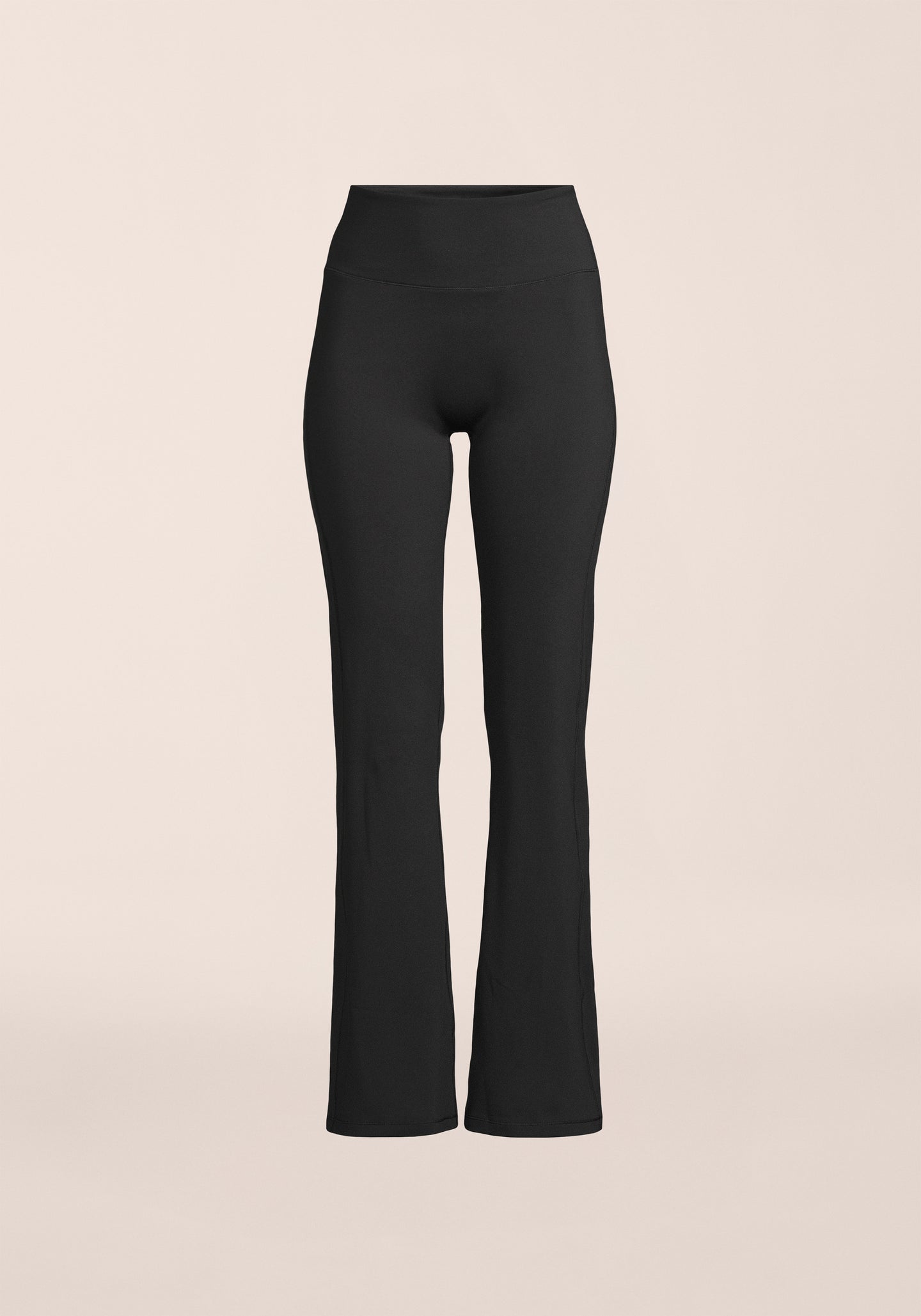 Soft Touch Flared Pants - Black