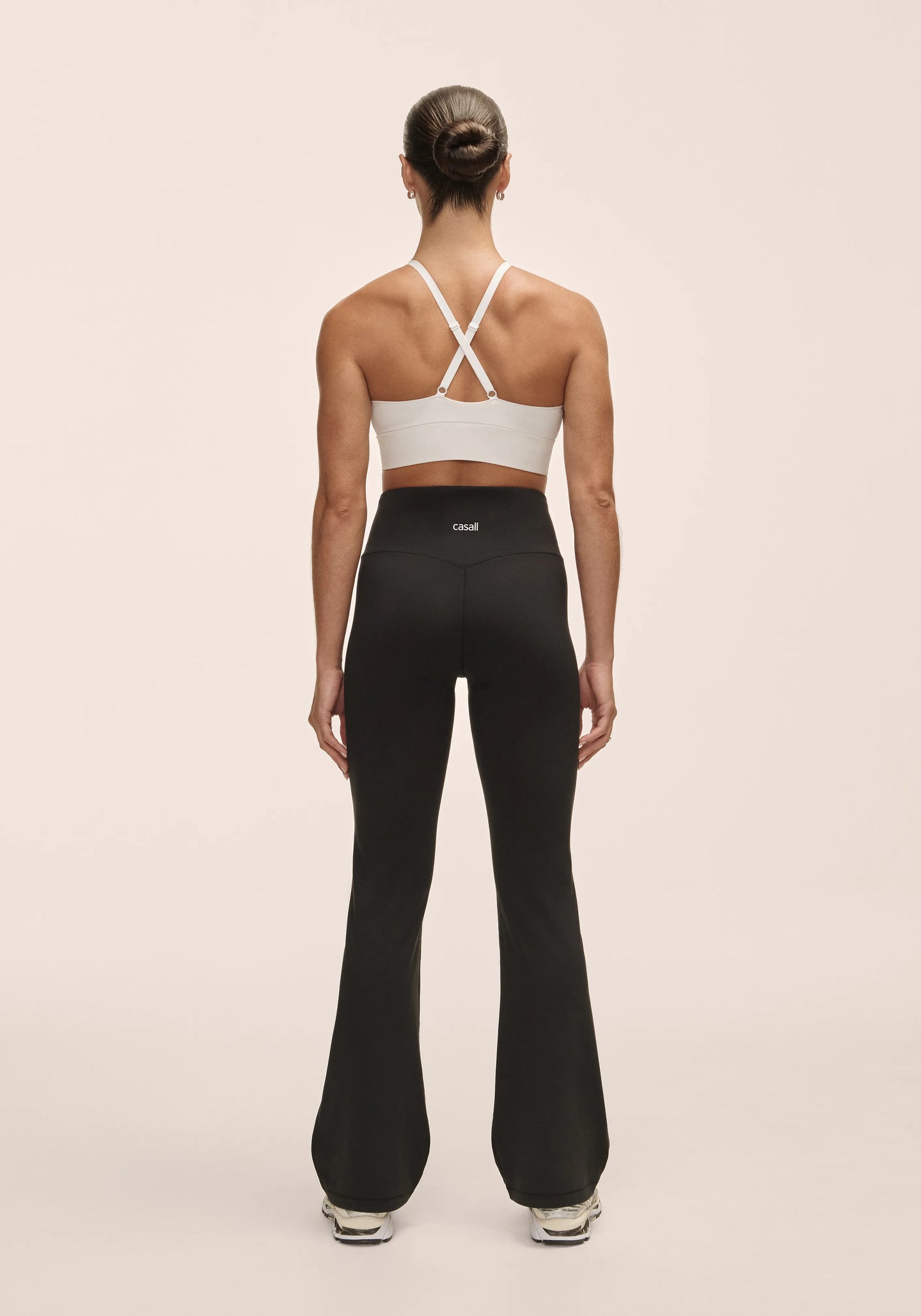 Soft Touch Flared Pants - Black