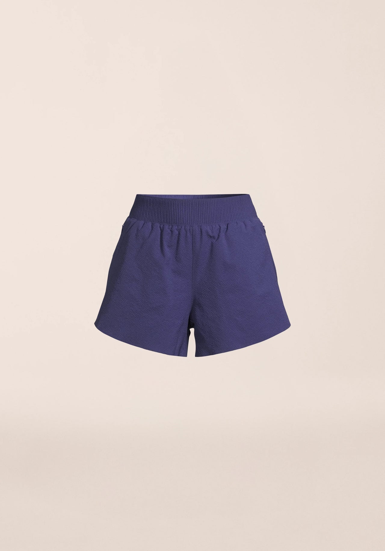 Luna Textured Shorts - Purple Eclipse