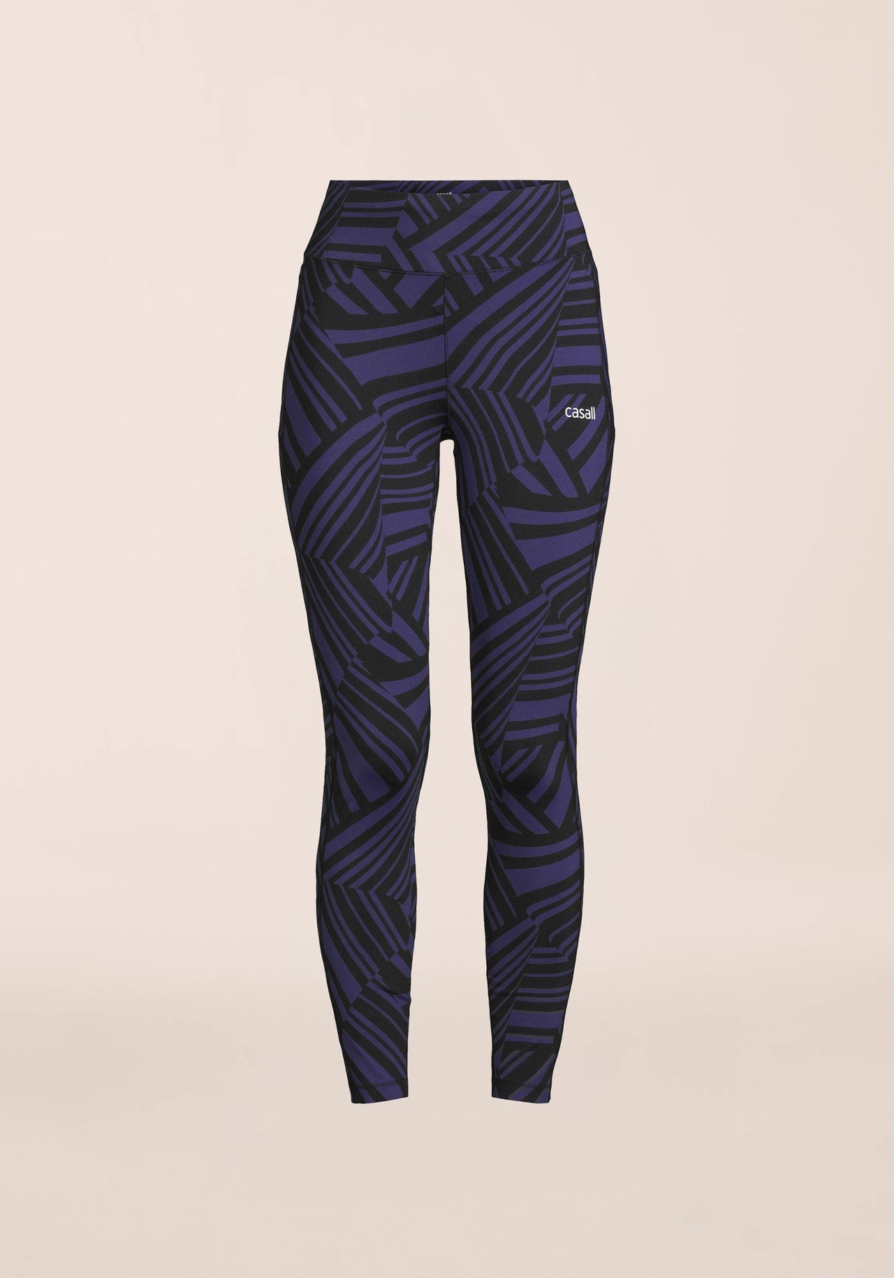 Essential Printed Tights - Vivid Purple