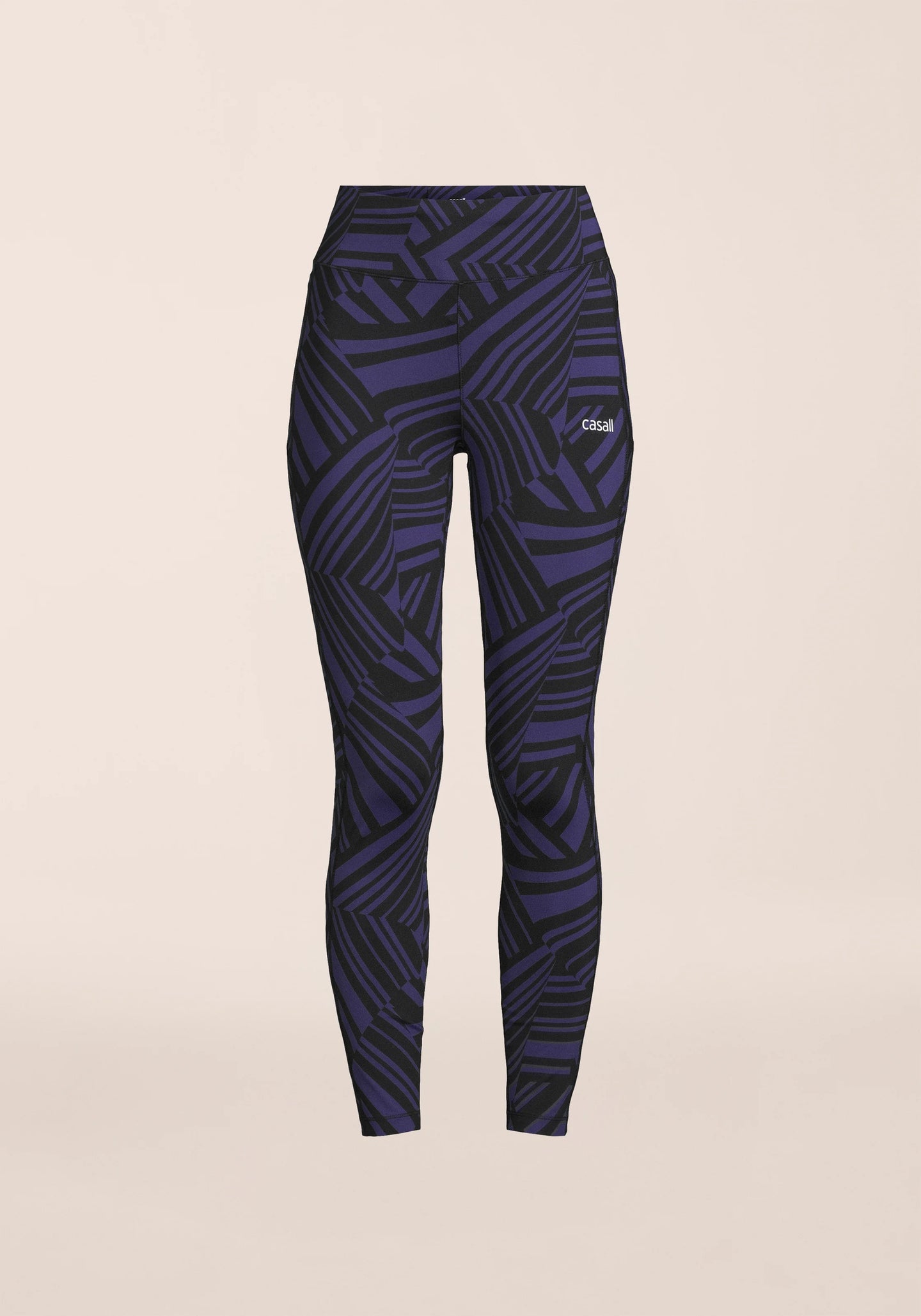 Essential Printed Tights - Vivid Purple
