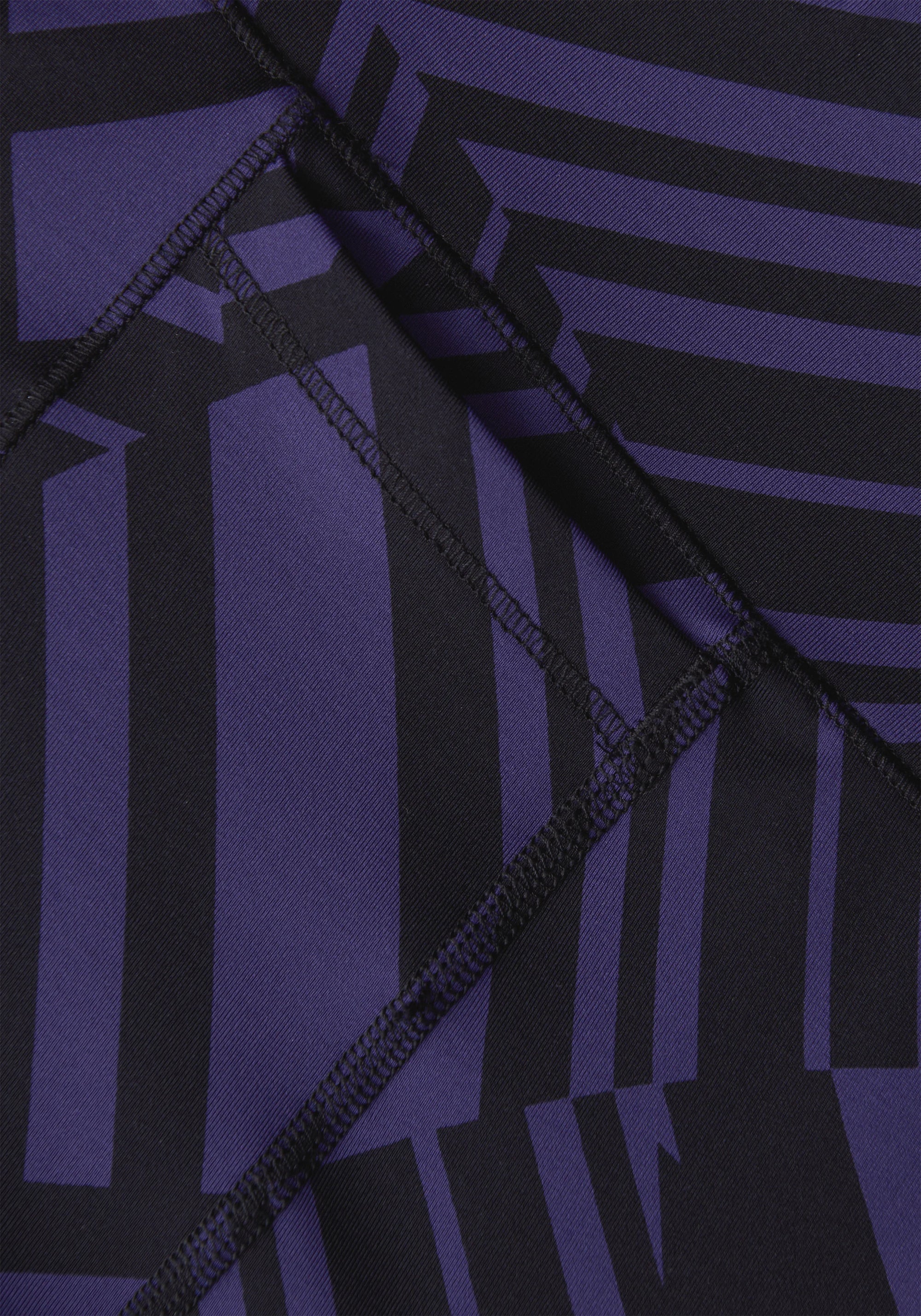 Essential Printed Tights - Vivid Purple