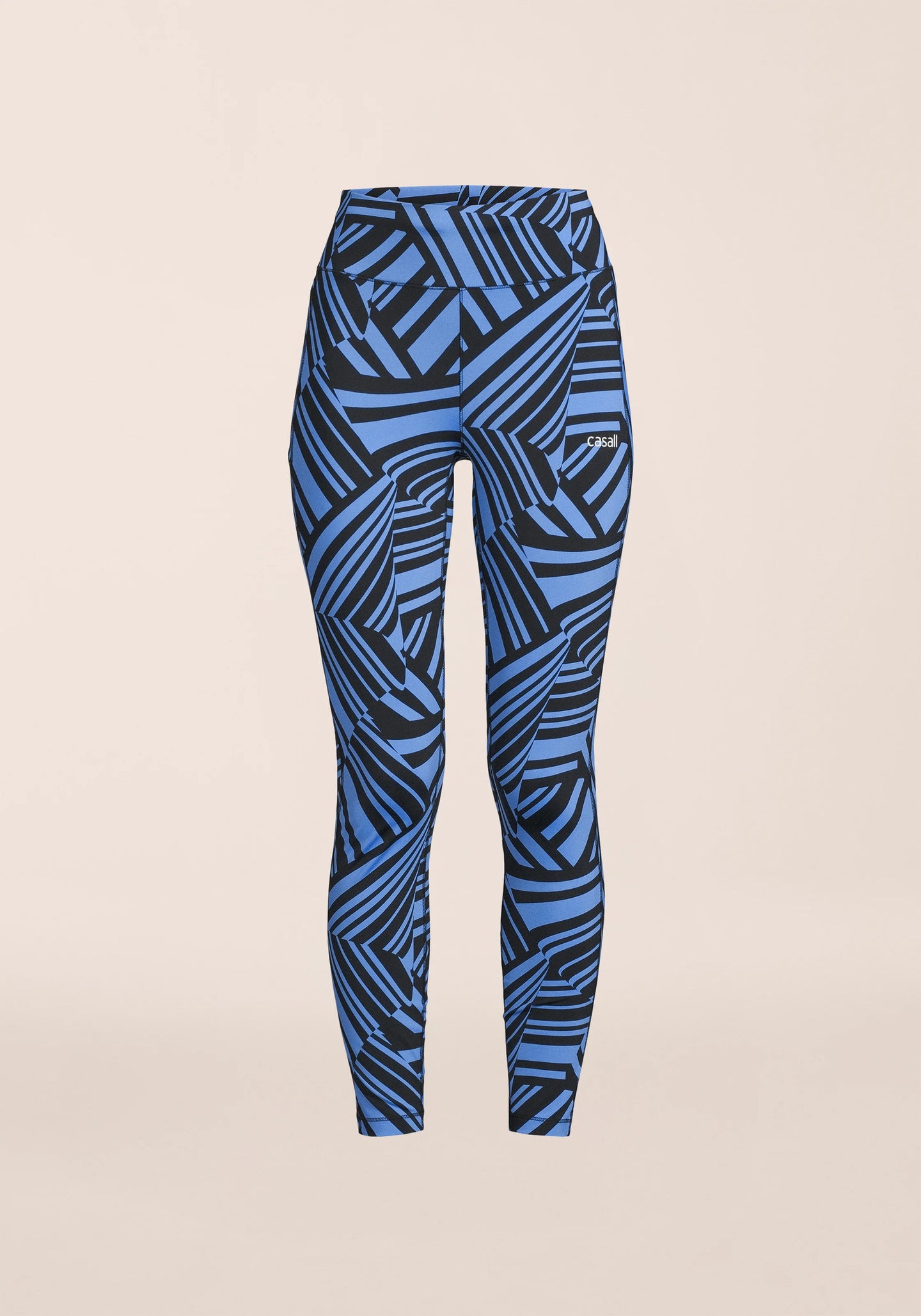 Essential Printed Tights - Vivid Blue