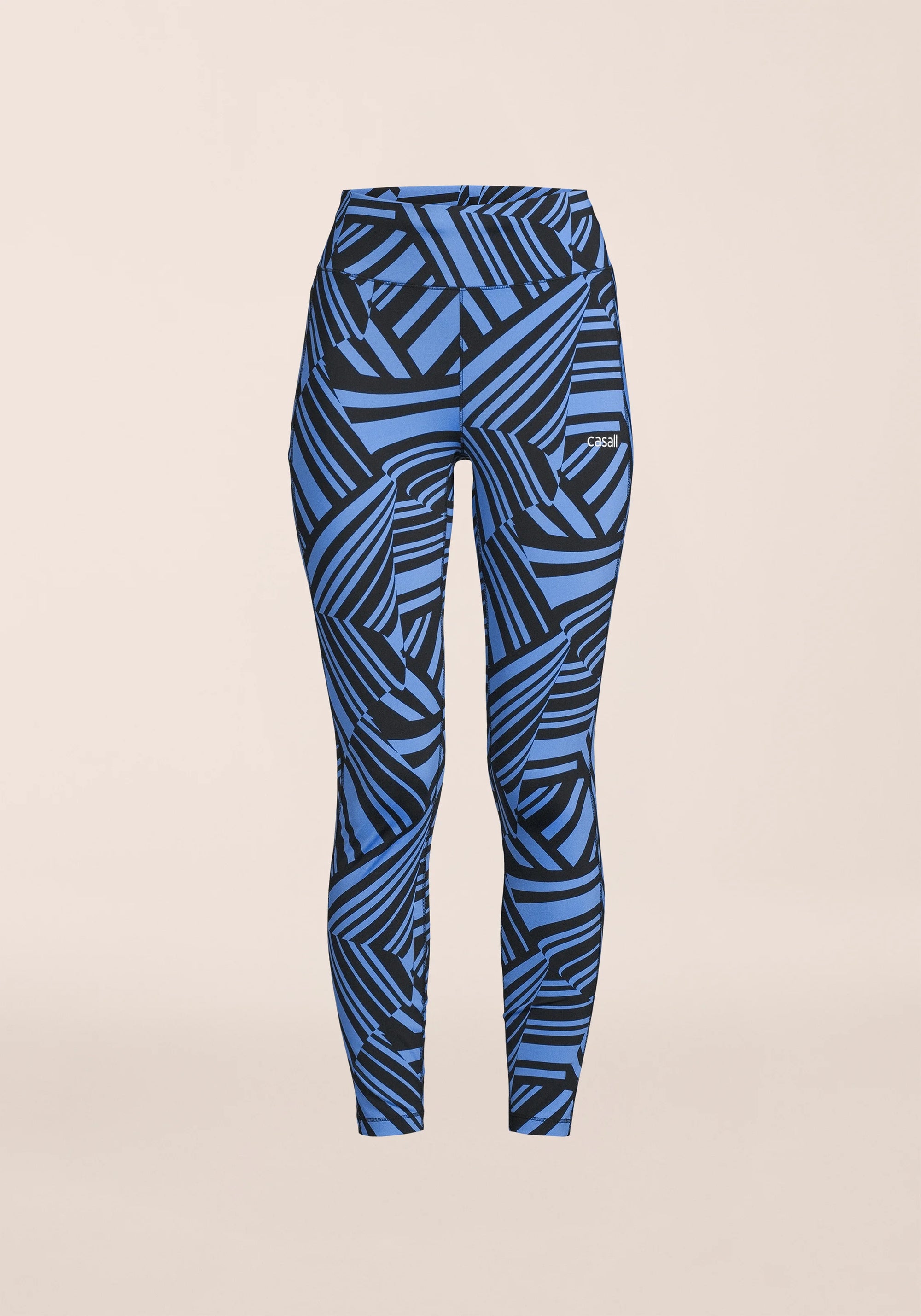 Essential Printed Tights - Vivid Blue