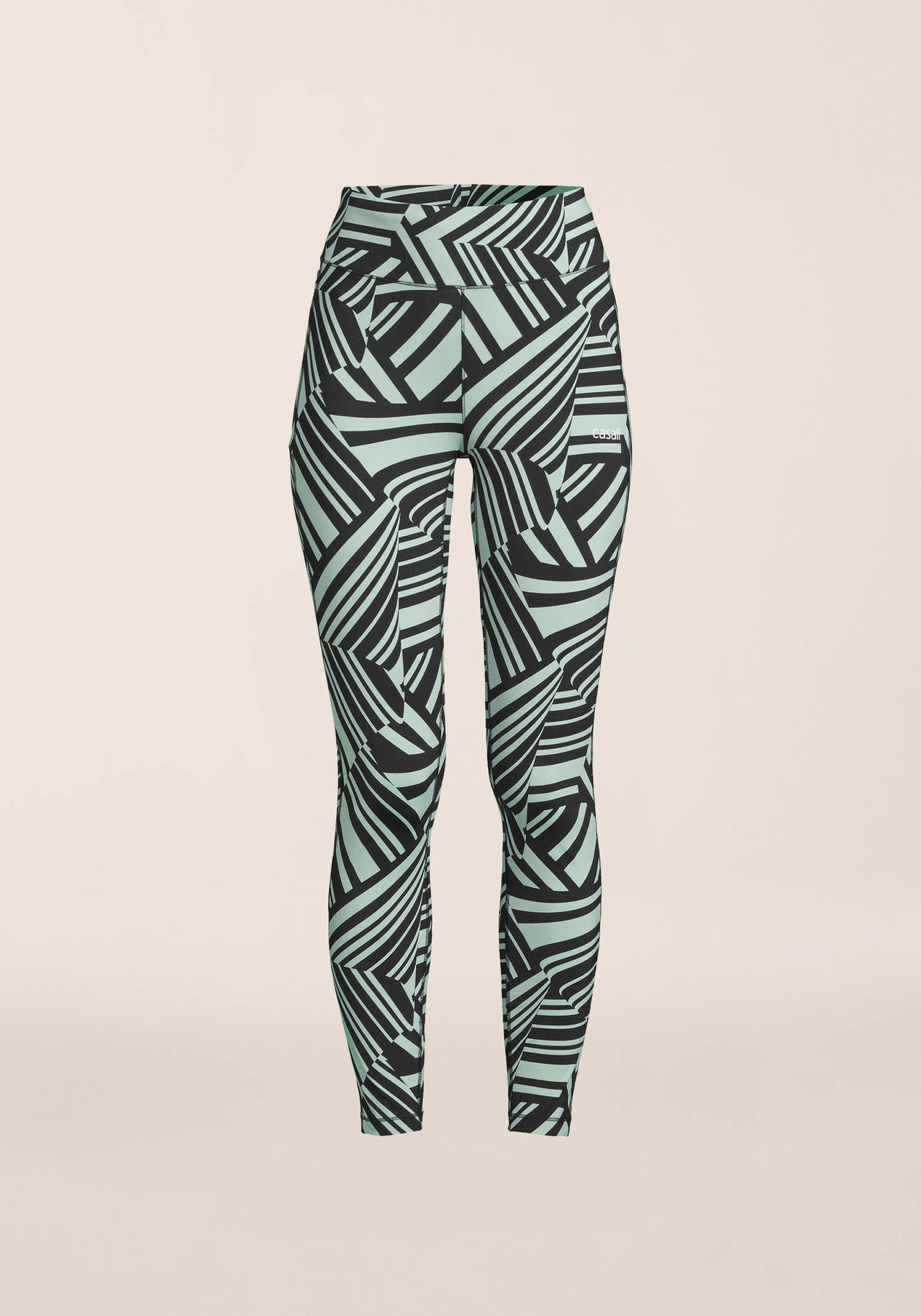 Essential Printed Tights - Vivid Green