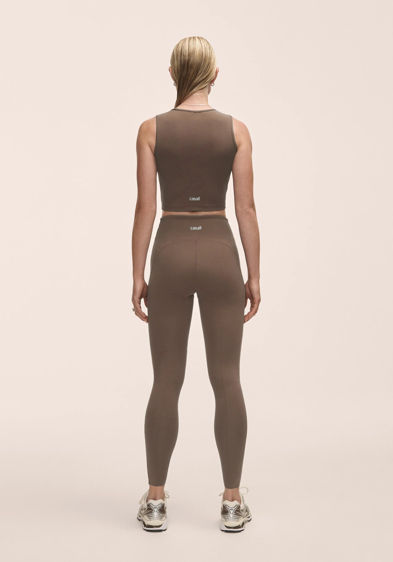 Edge High Waist Tights - Khaki