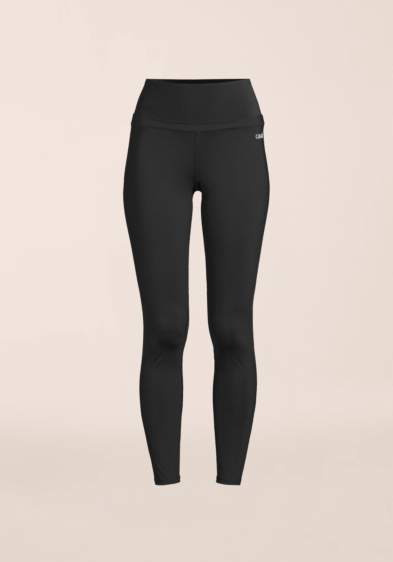 Low Waist Illusion Tights - Black