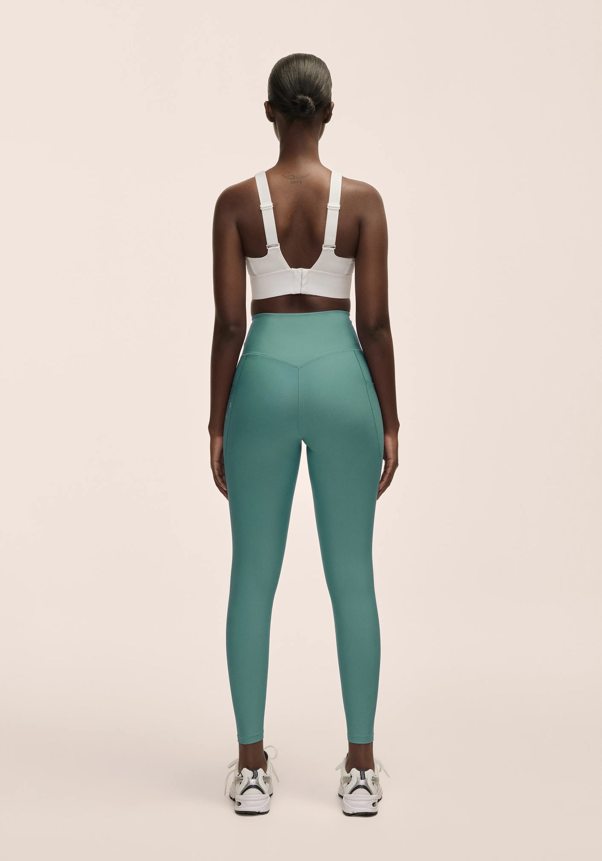 Pure Pocket High Waist Tights - Winter Green