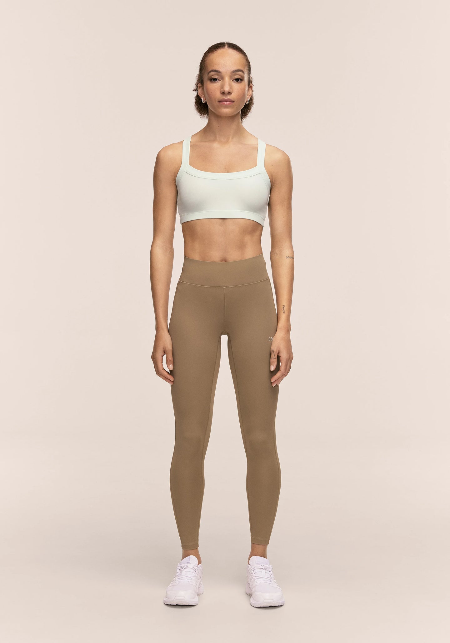 Essential Tights - Light Khaki