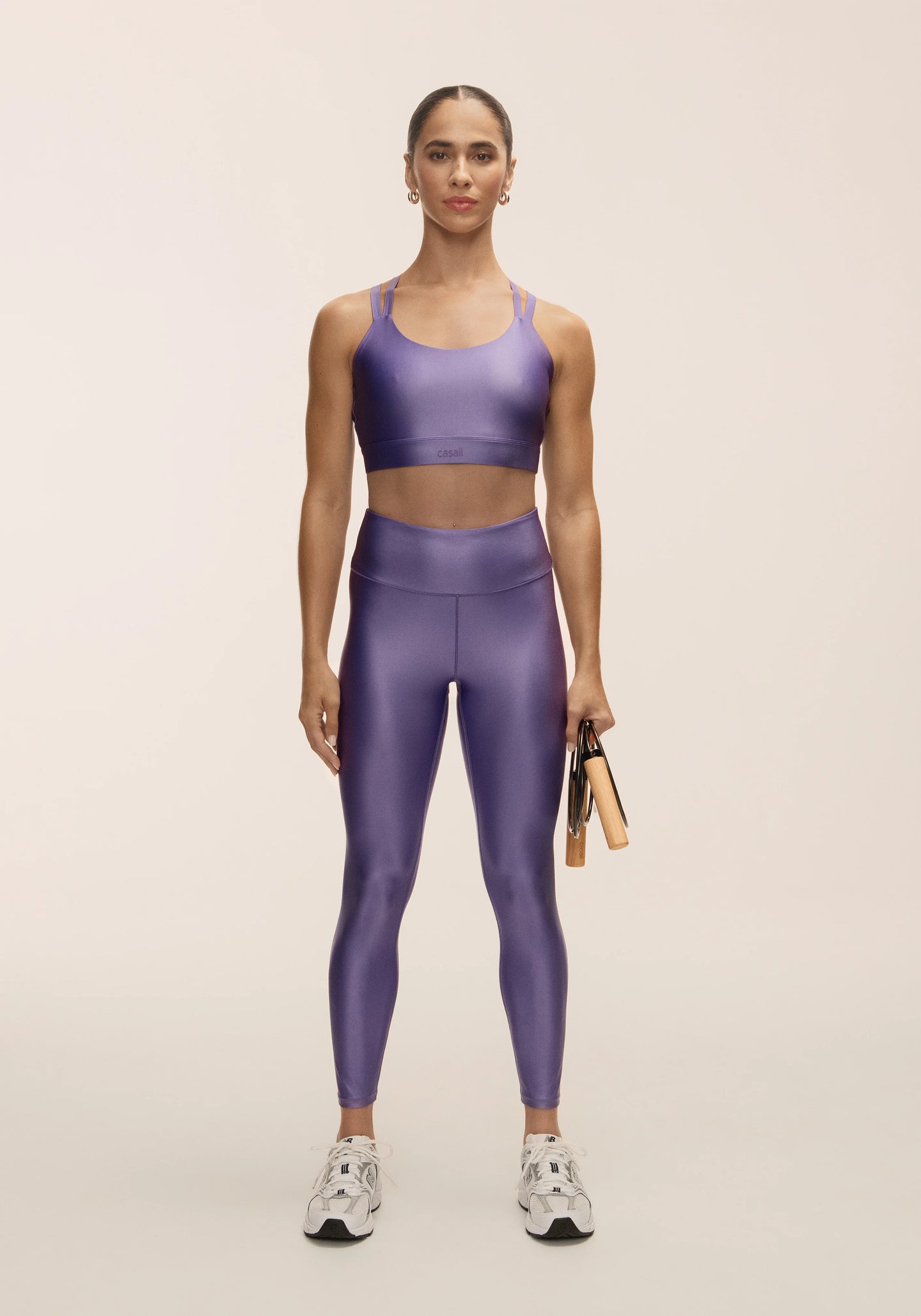 Glitz High Waist Tights - Purple Lush