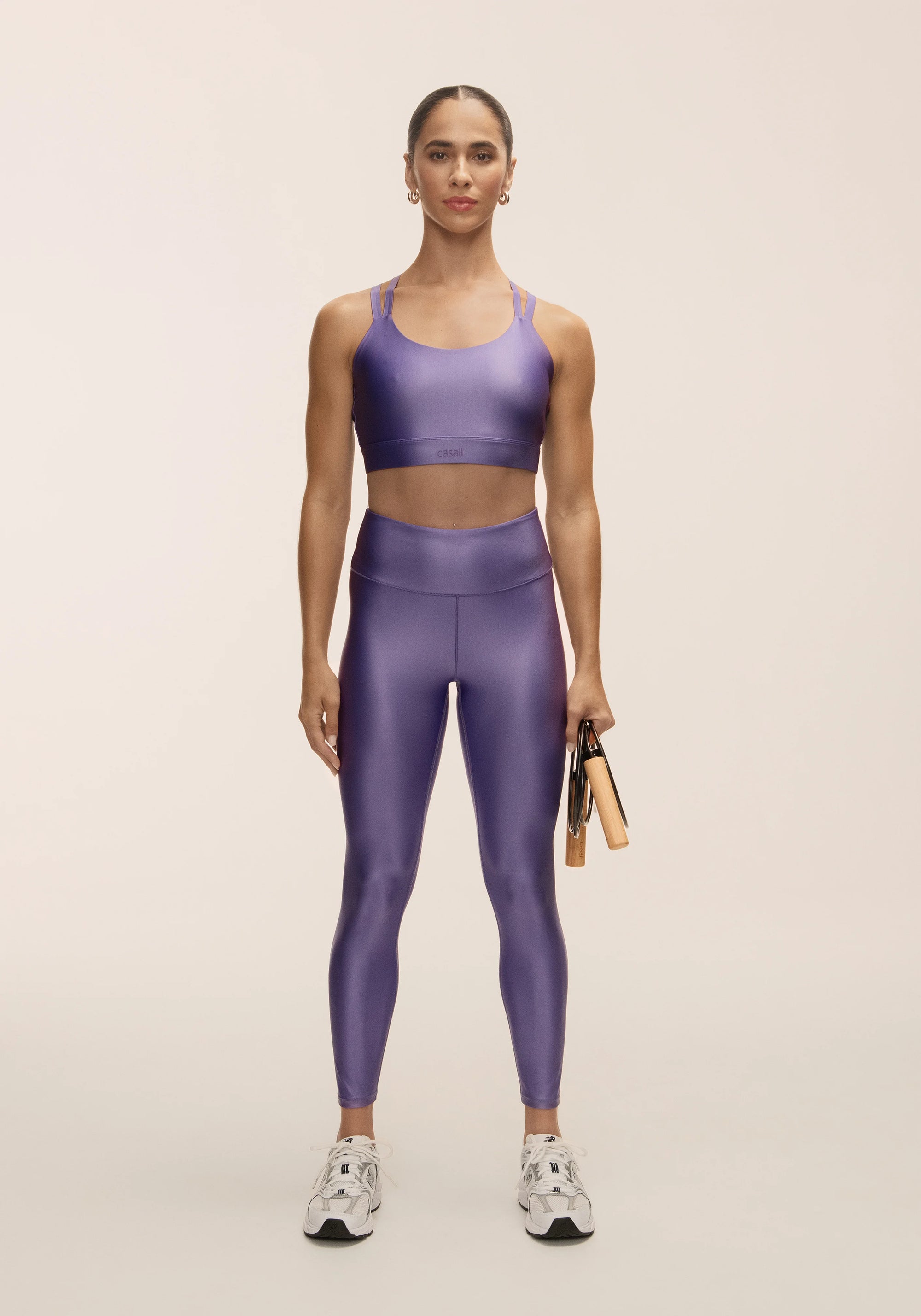 Glitz High Waist Tights - Purple Lush