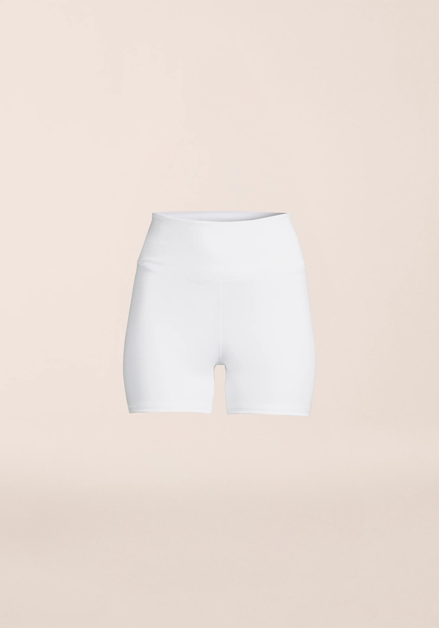 Grace High Waist Hot Pant - White