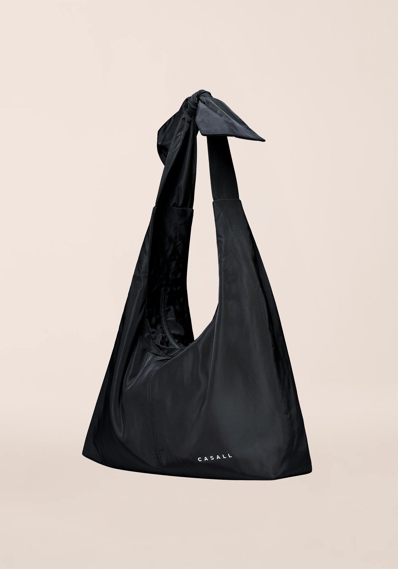 Tied Up Daily Tote Bag - Black
