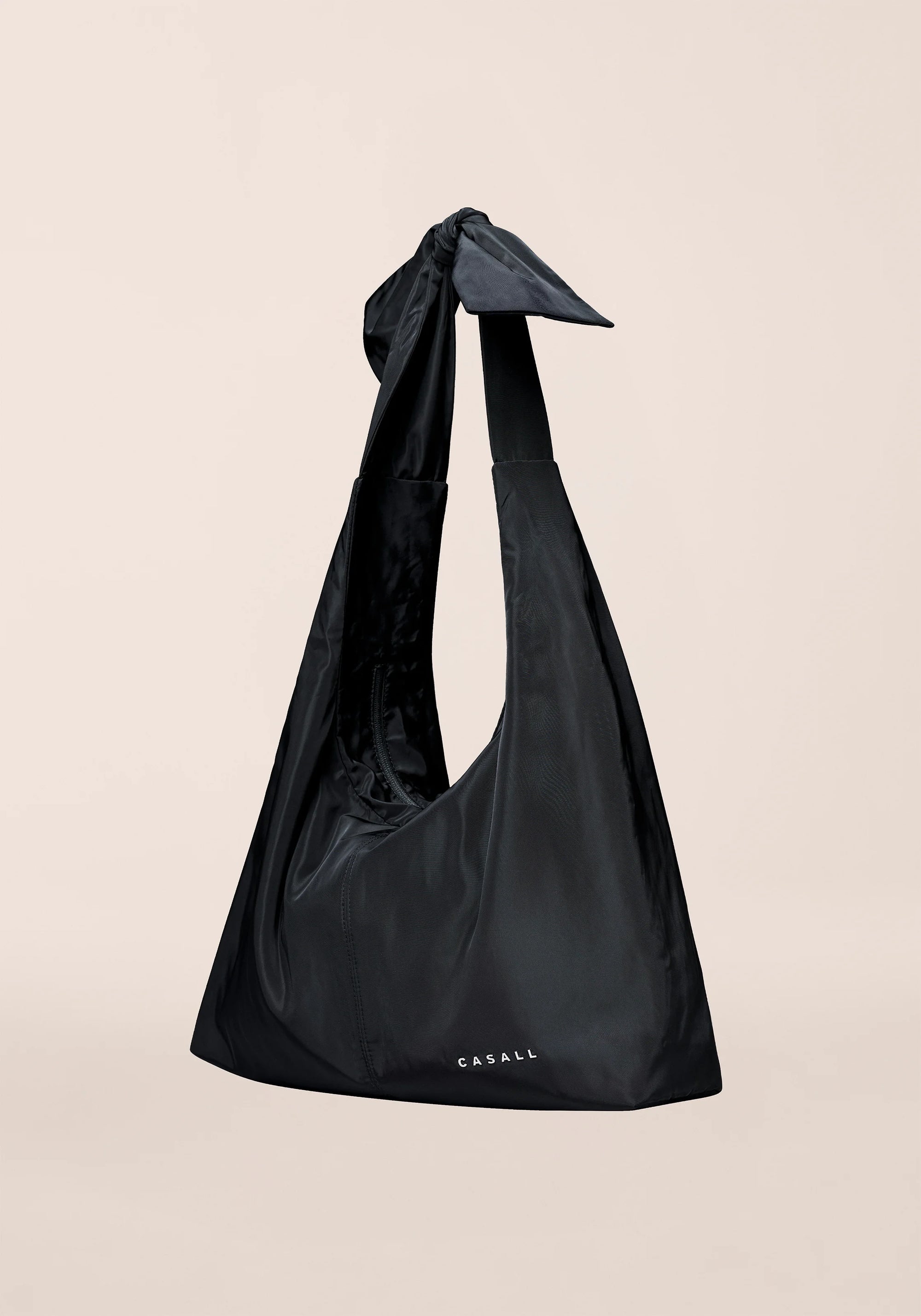 Tied Up Daily Tote Bag - Black