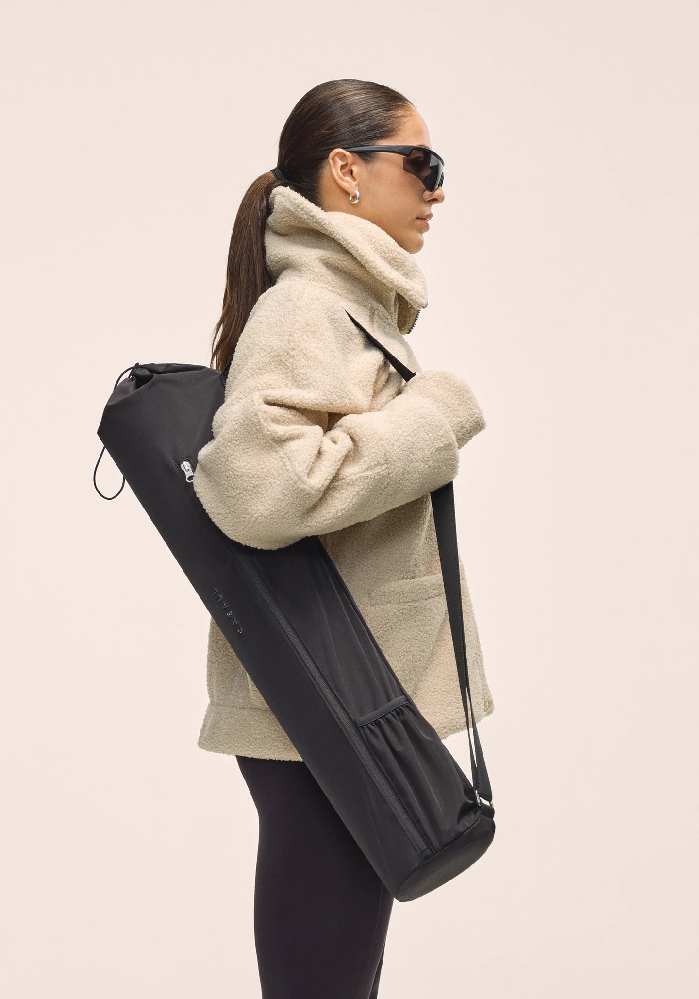 Adjustable Yoga Mat Bag - Black
