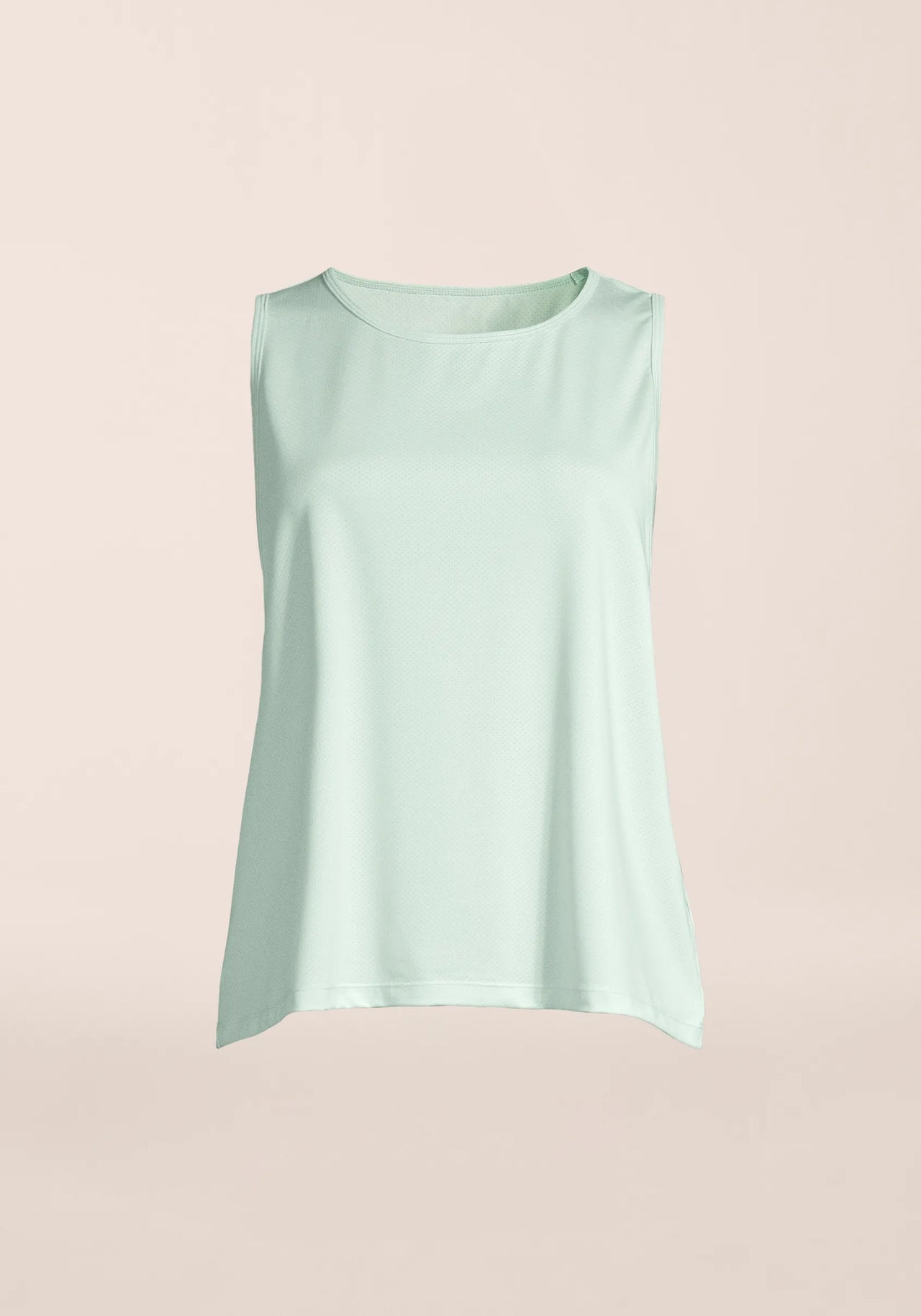 Laser Mesh Flow Tank - Misty Green