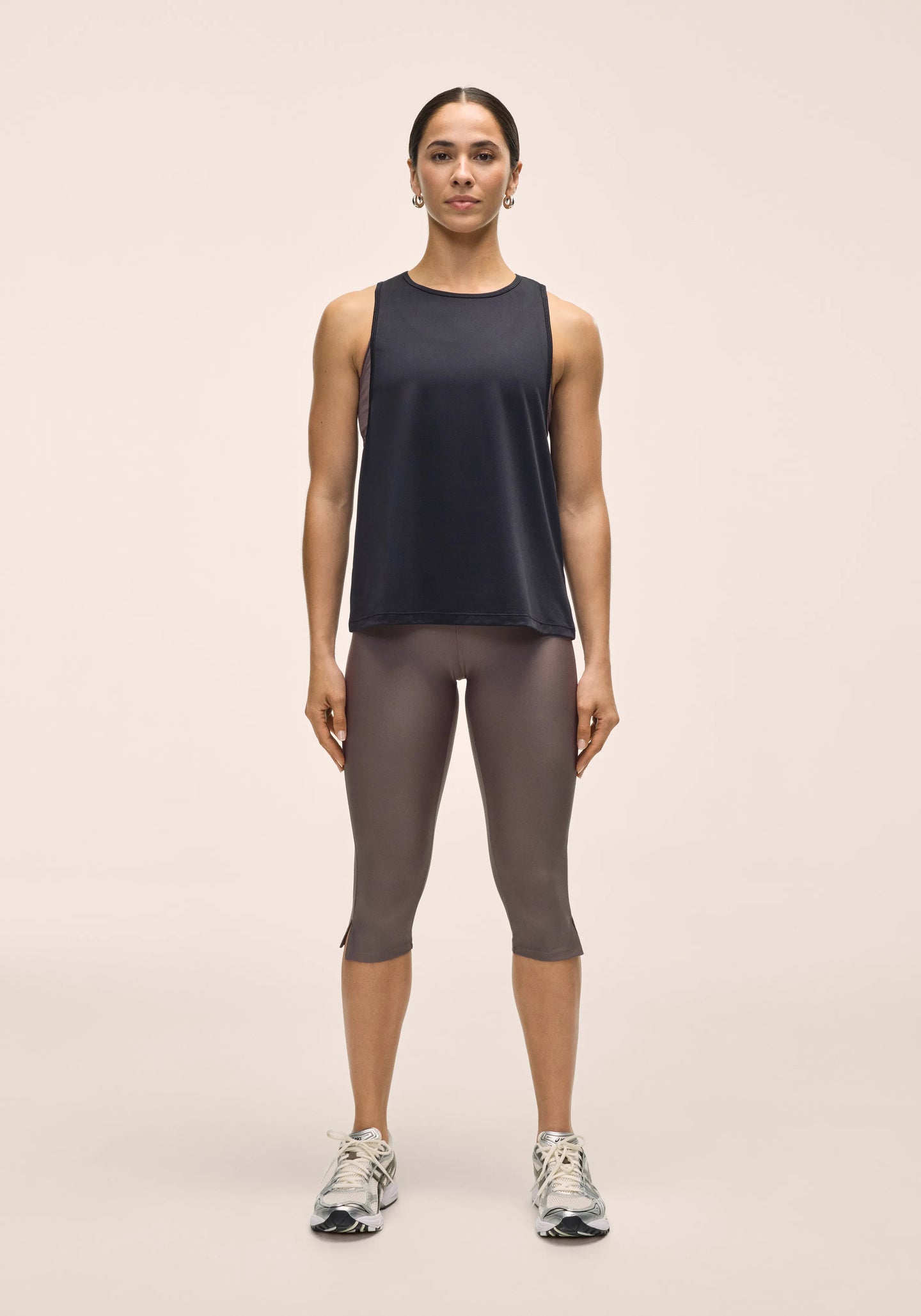 Laser Mesh Flow Tank - Black