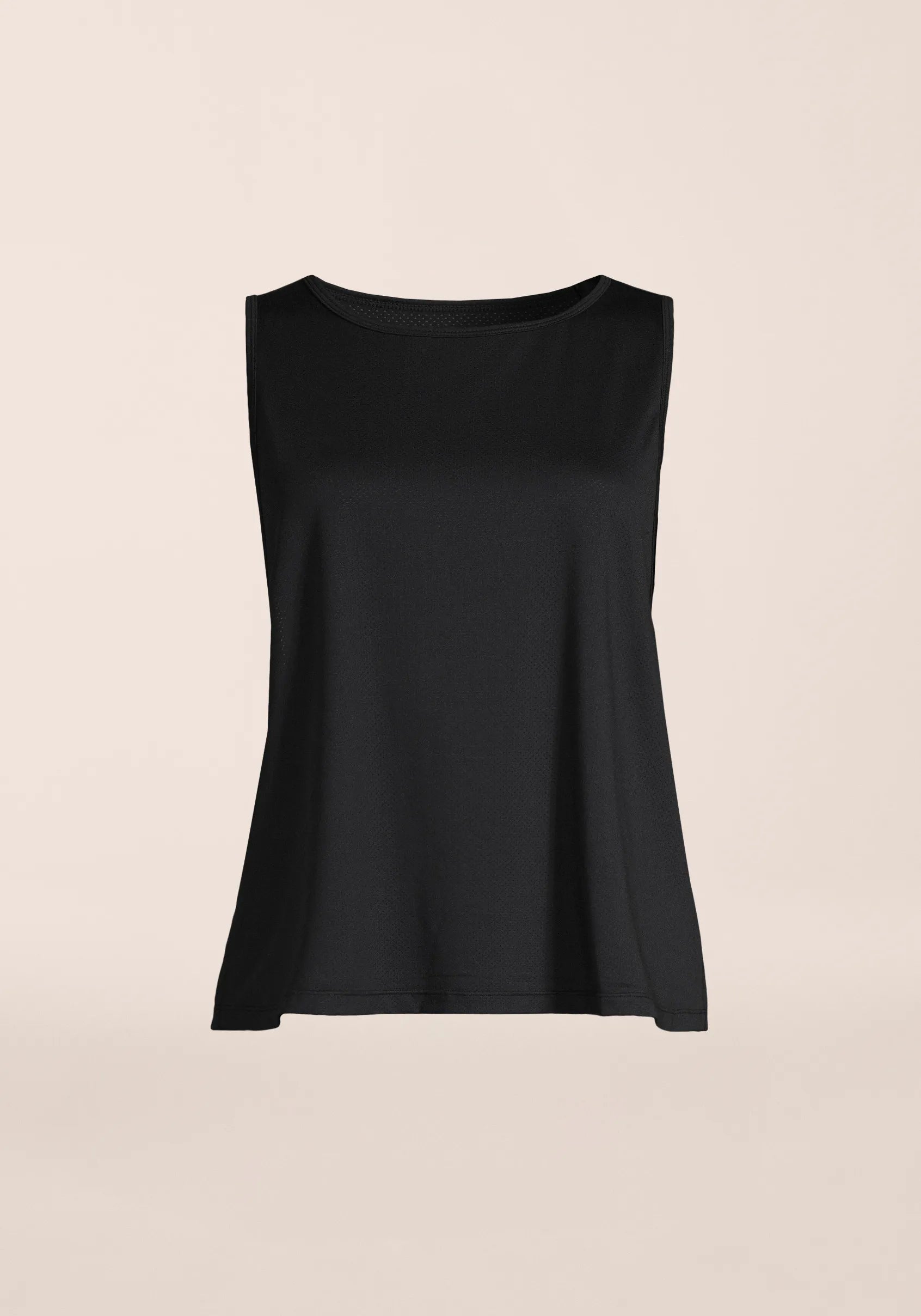 Laser Mesh Flow Tank - Black