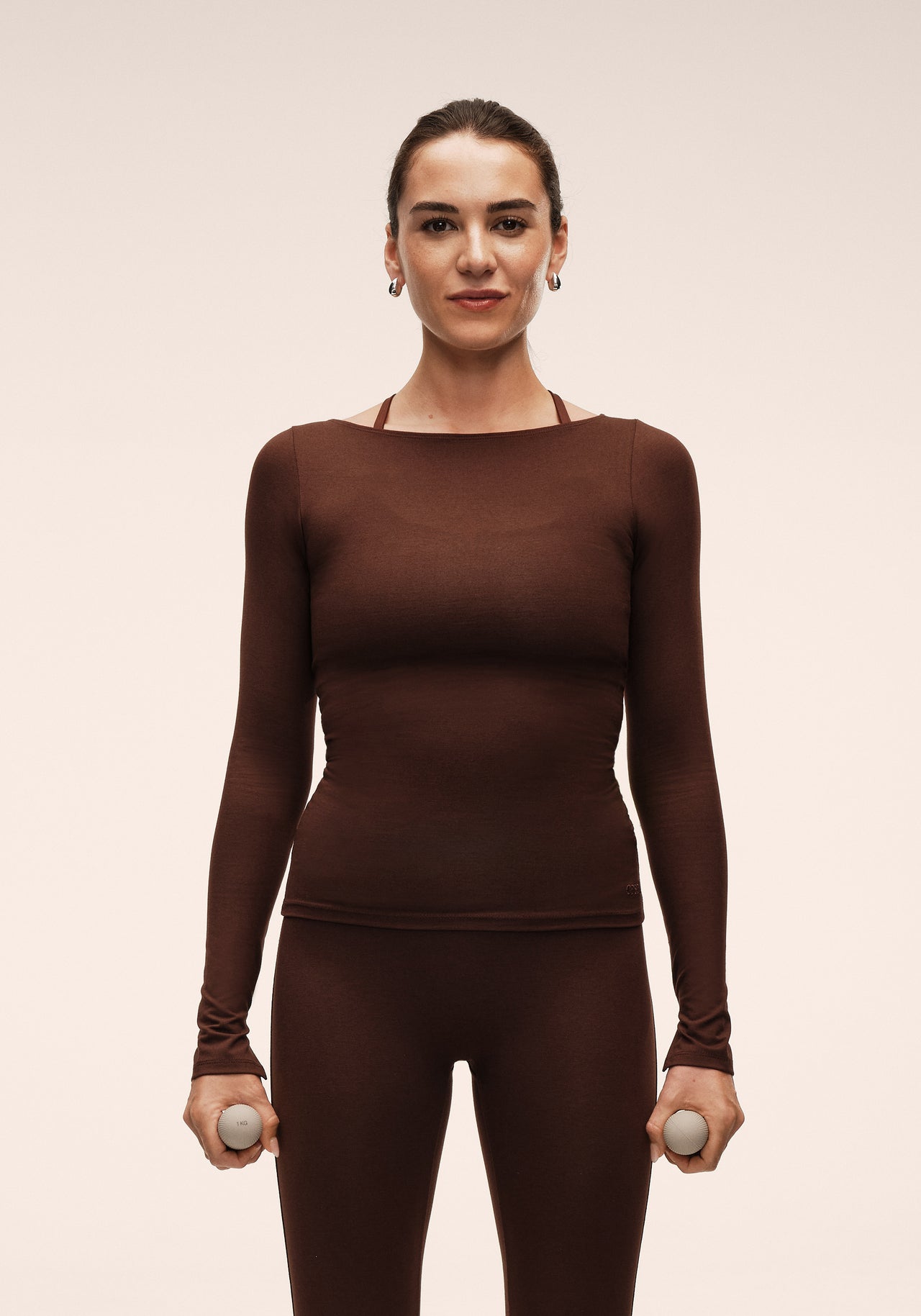 Sublime Boatneck Long Sleeve - Dark Brown