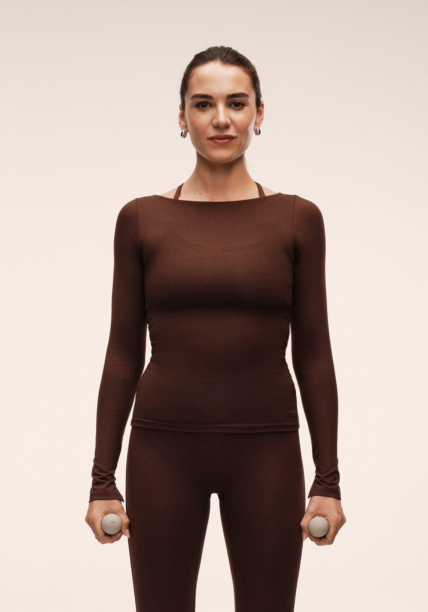 Sublime Boatneck Long Sleeve - Dark Brown