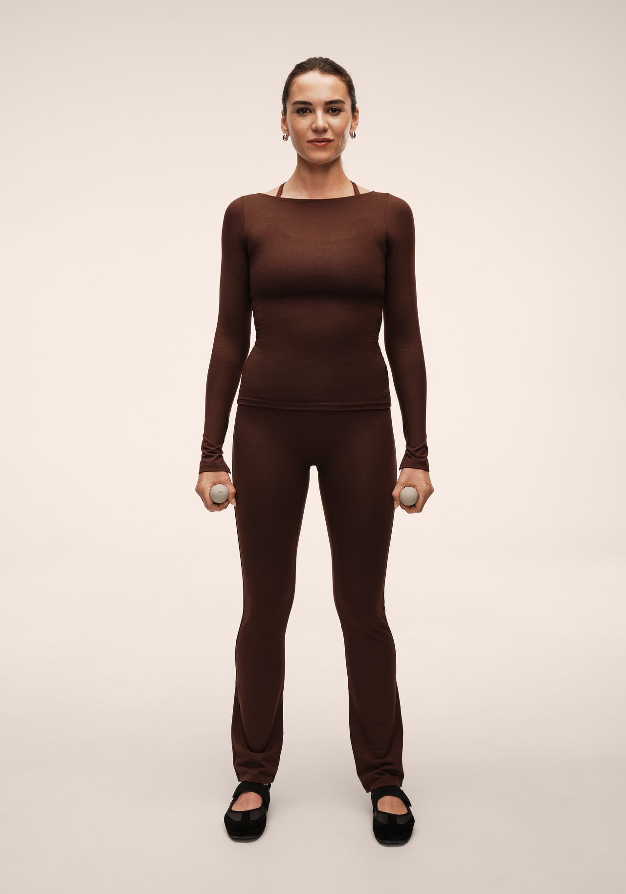 Sublime Boatneck Long Sleeve - Dark Brown