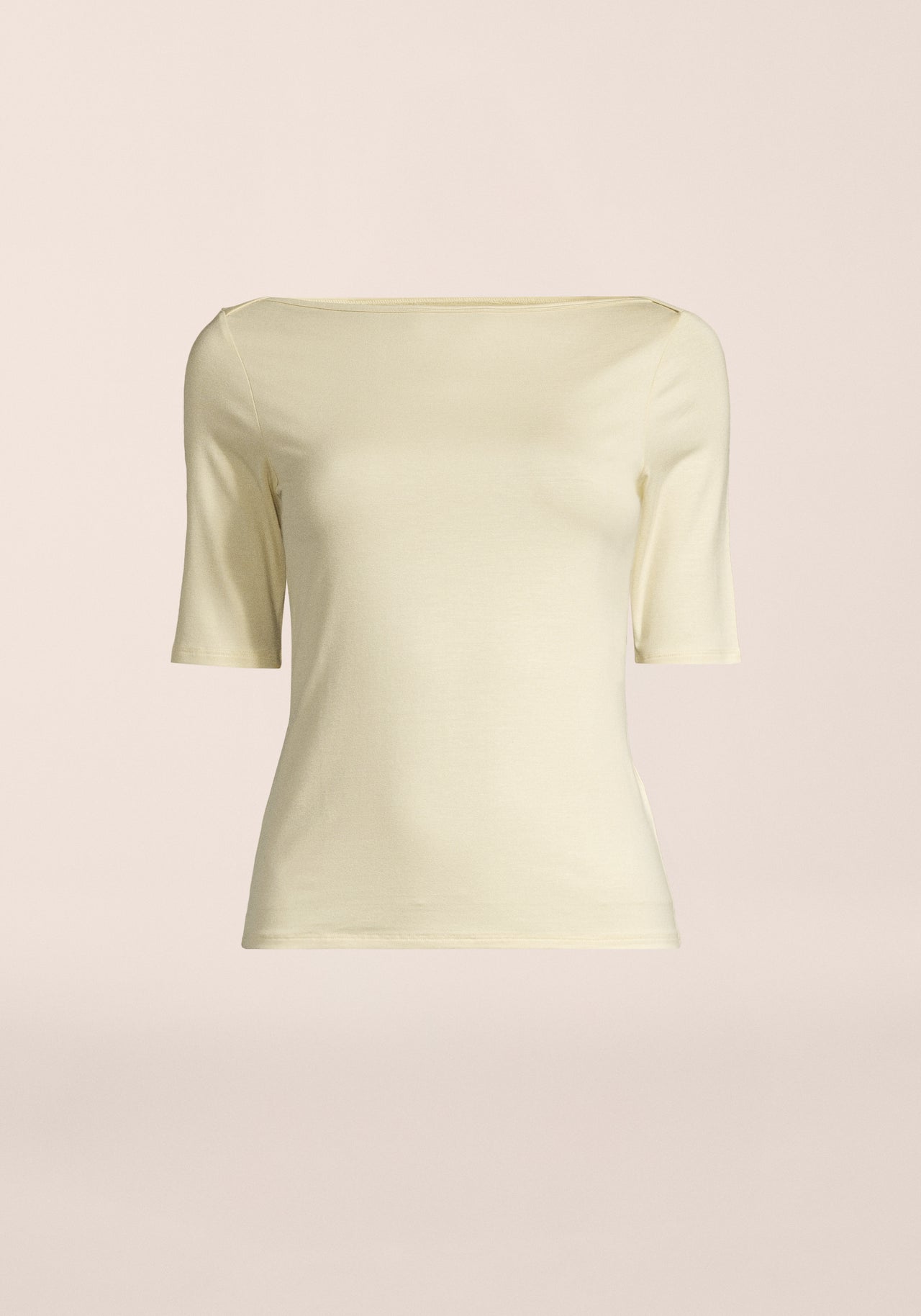 Delight Boatneck Tee - Green Haze
