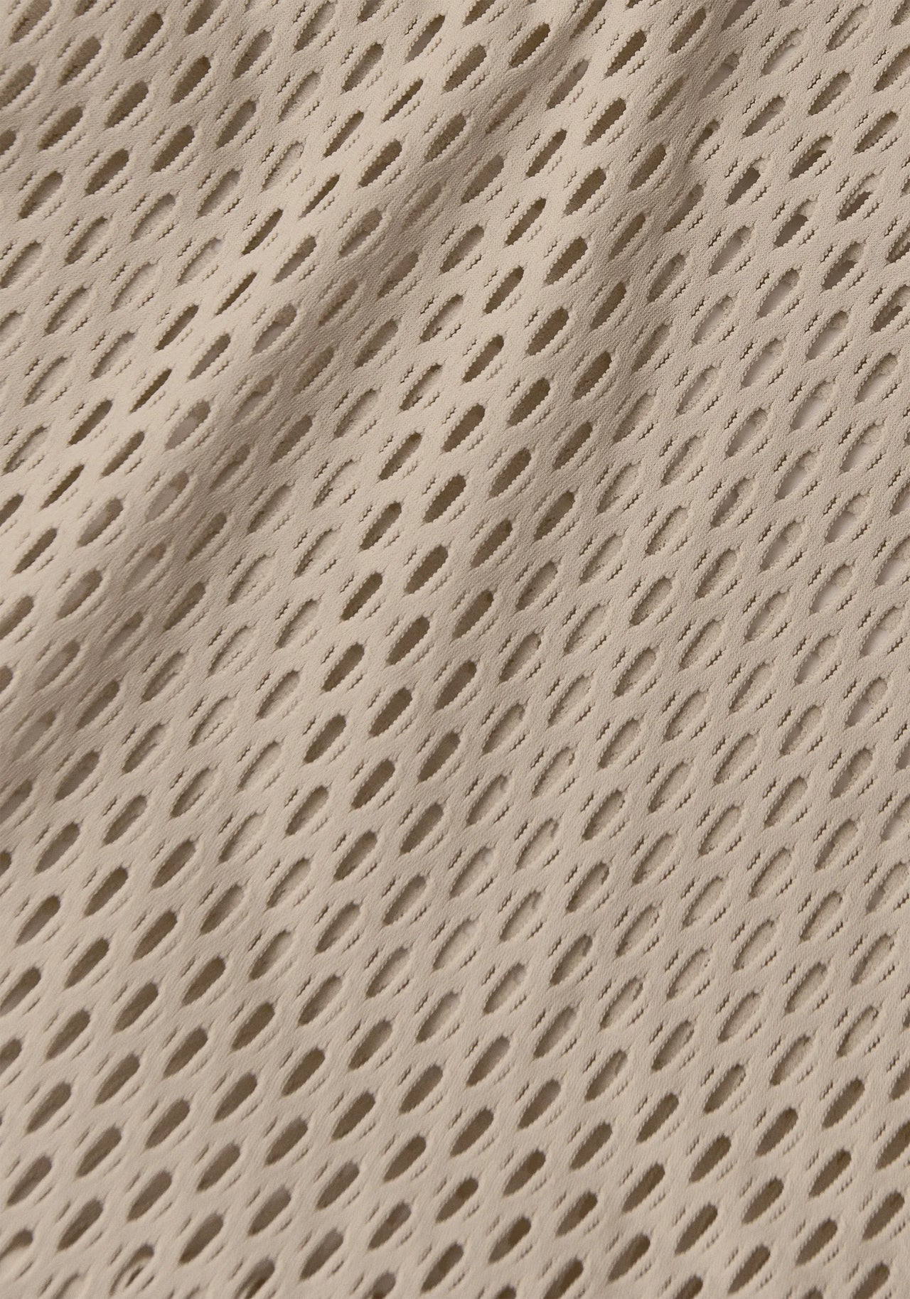 Open Mesh Longsleeve - Ecru