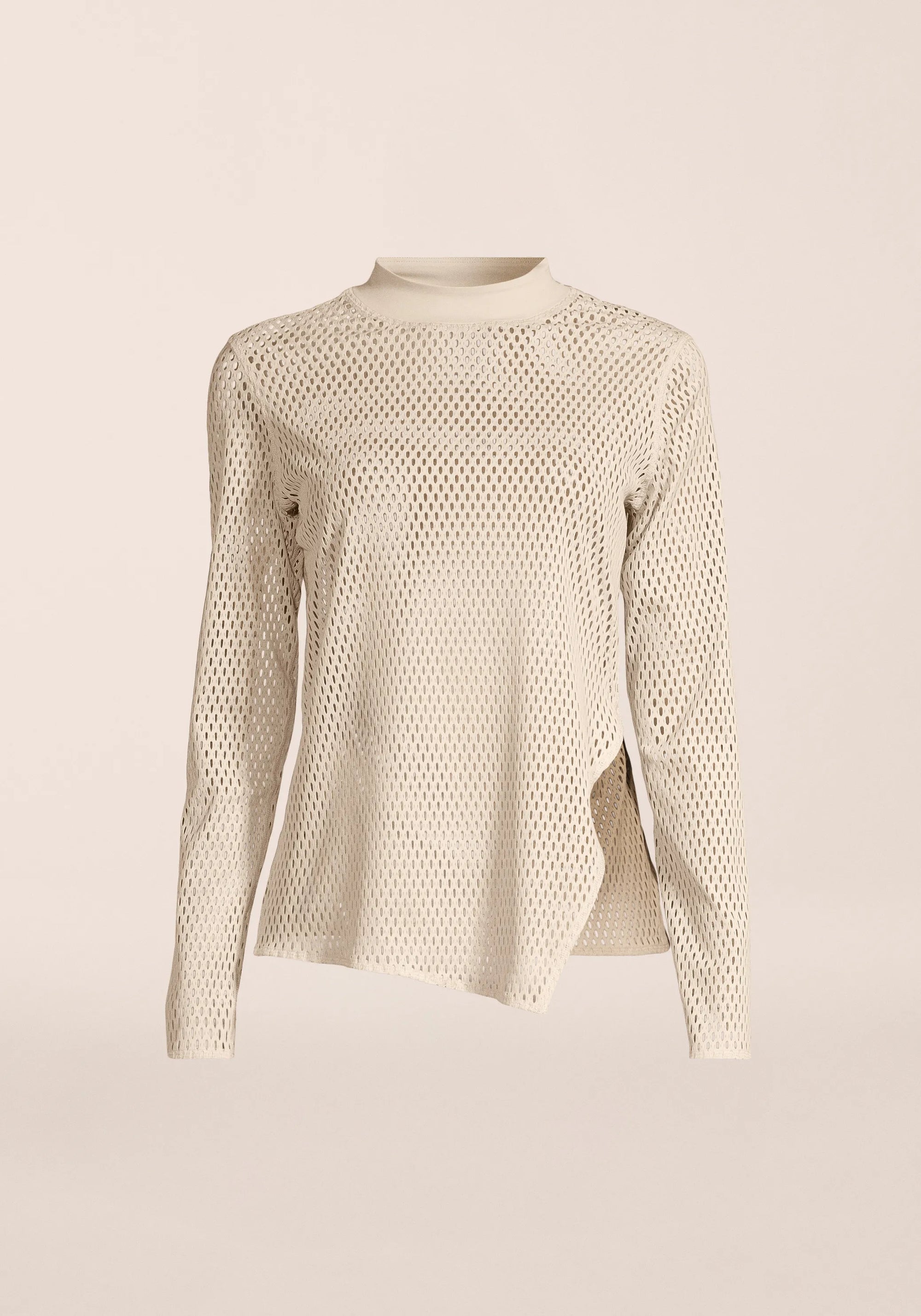 Open Mesh Longsleeve - Ecru