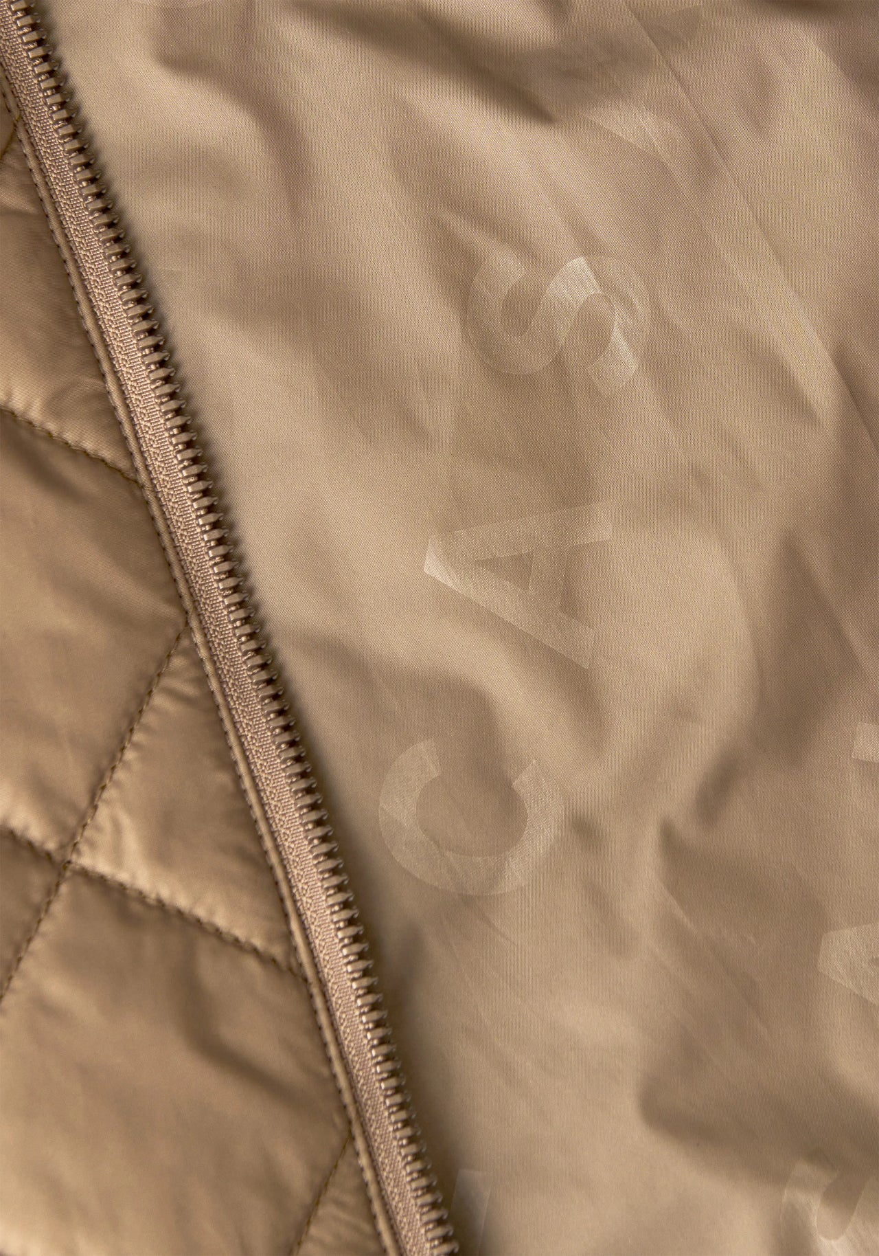 Nordic Quilted Jacket - Light Khaki