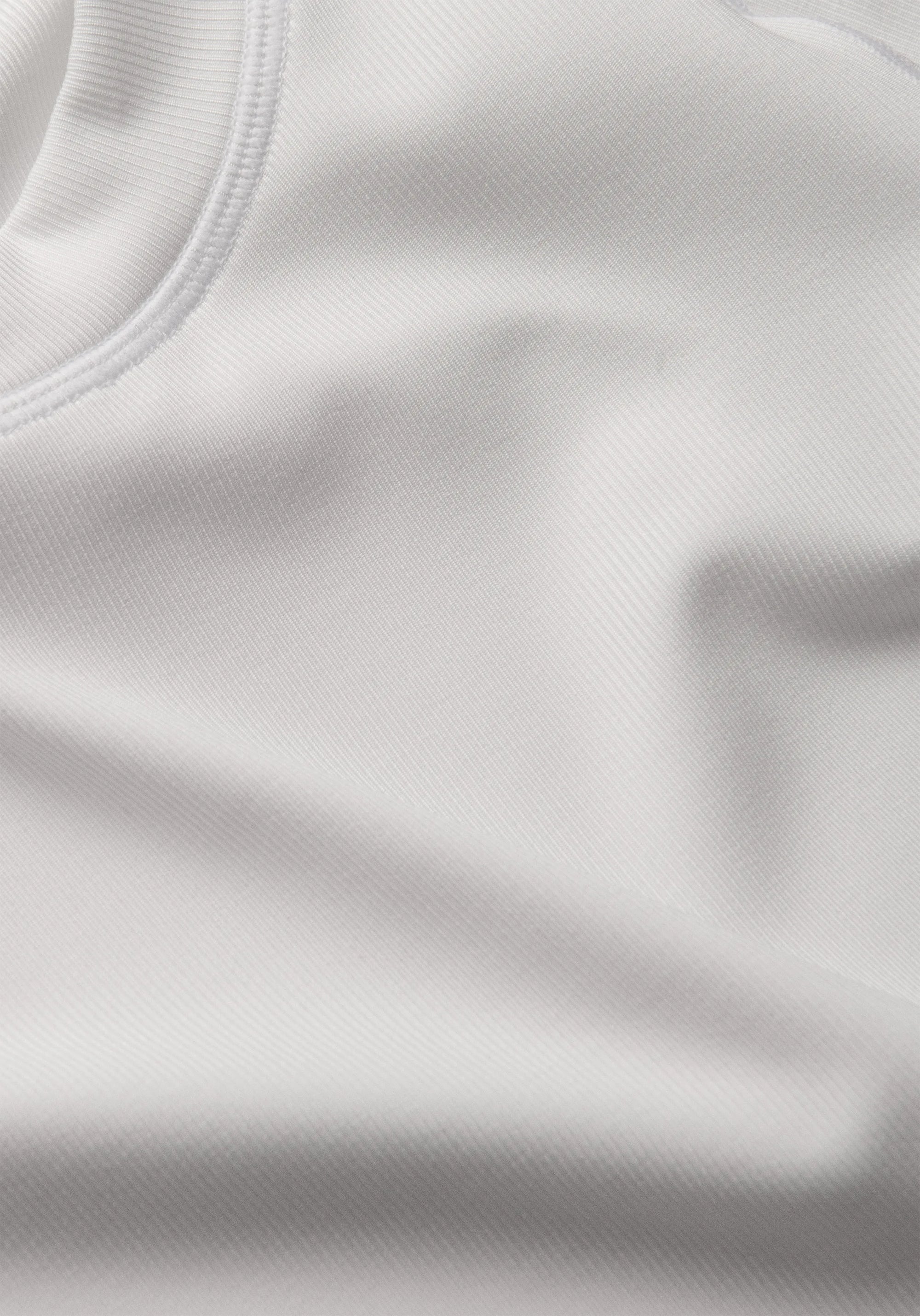 Defined Rib Tee - White