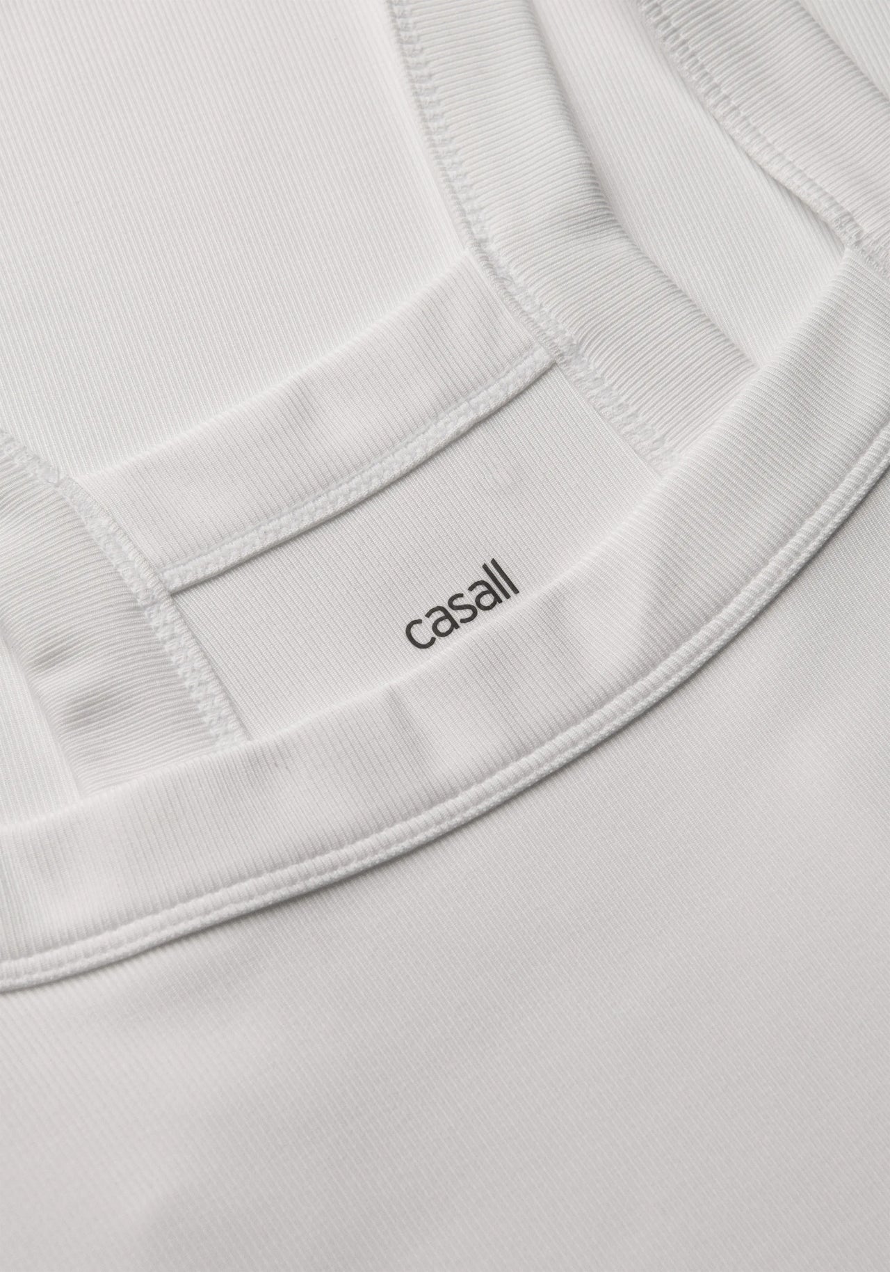 Defined Rib Tank - White