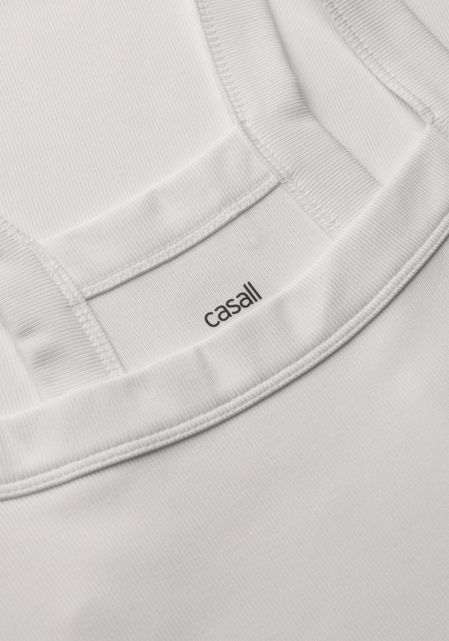 Defined Rib Tank - White