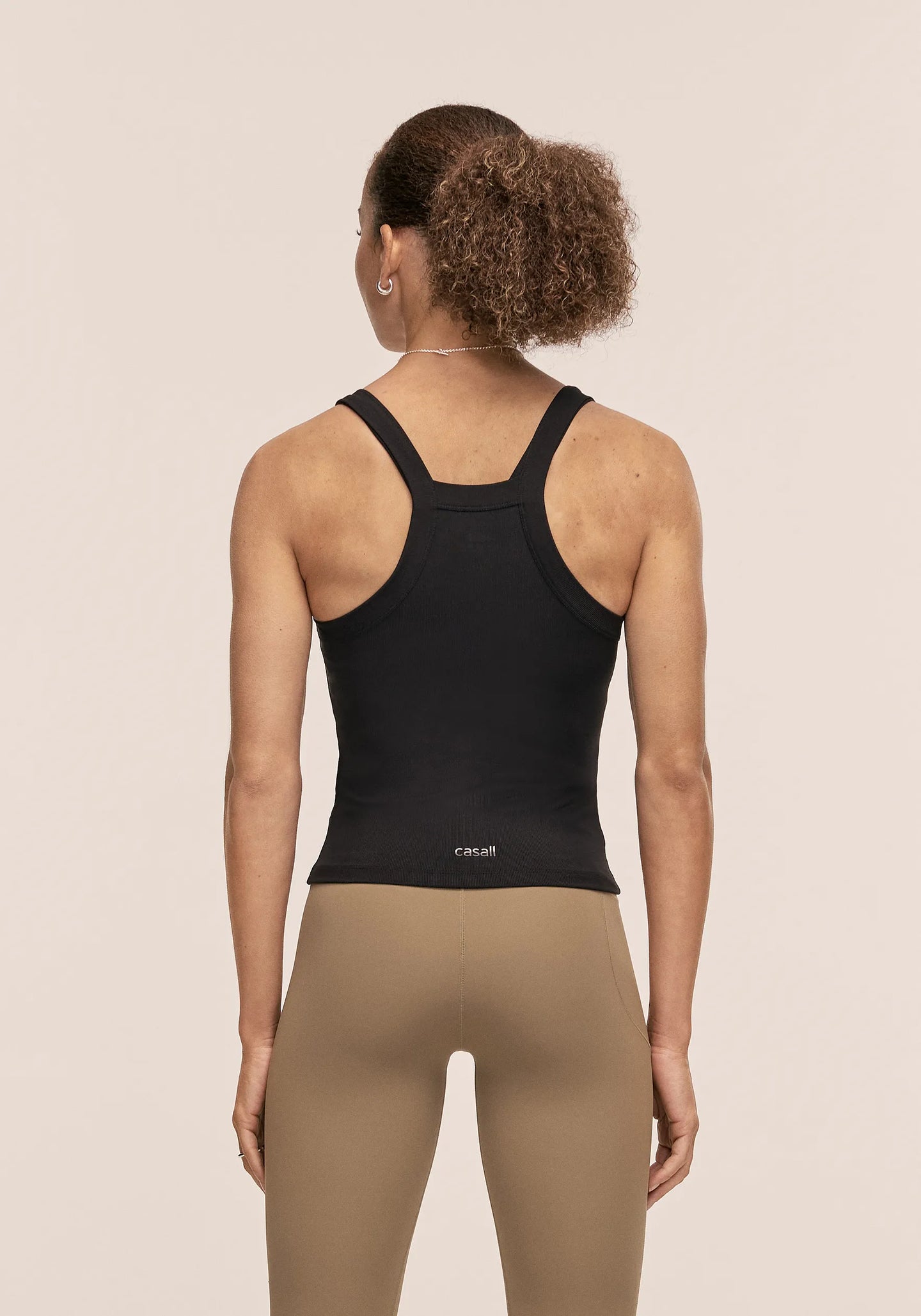 Defined Rib Tank - Black