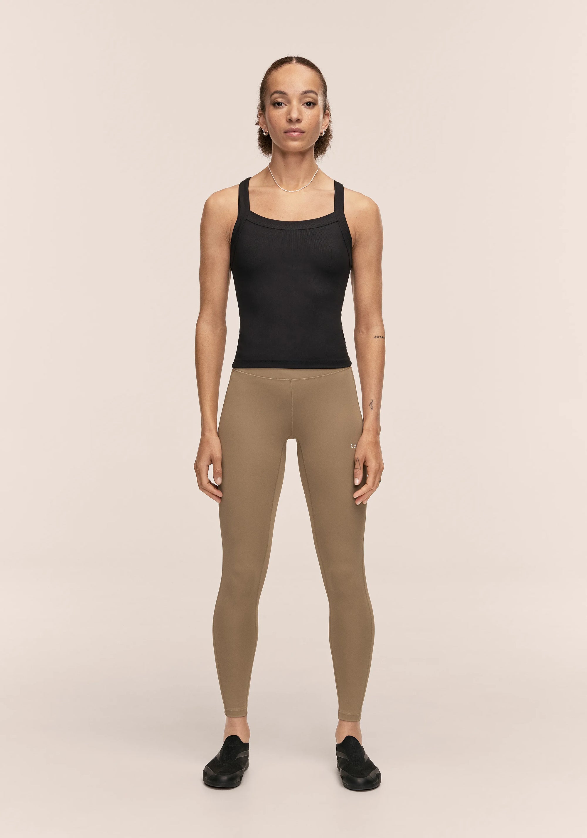 Defined Rib Tank - Black