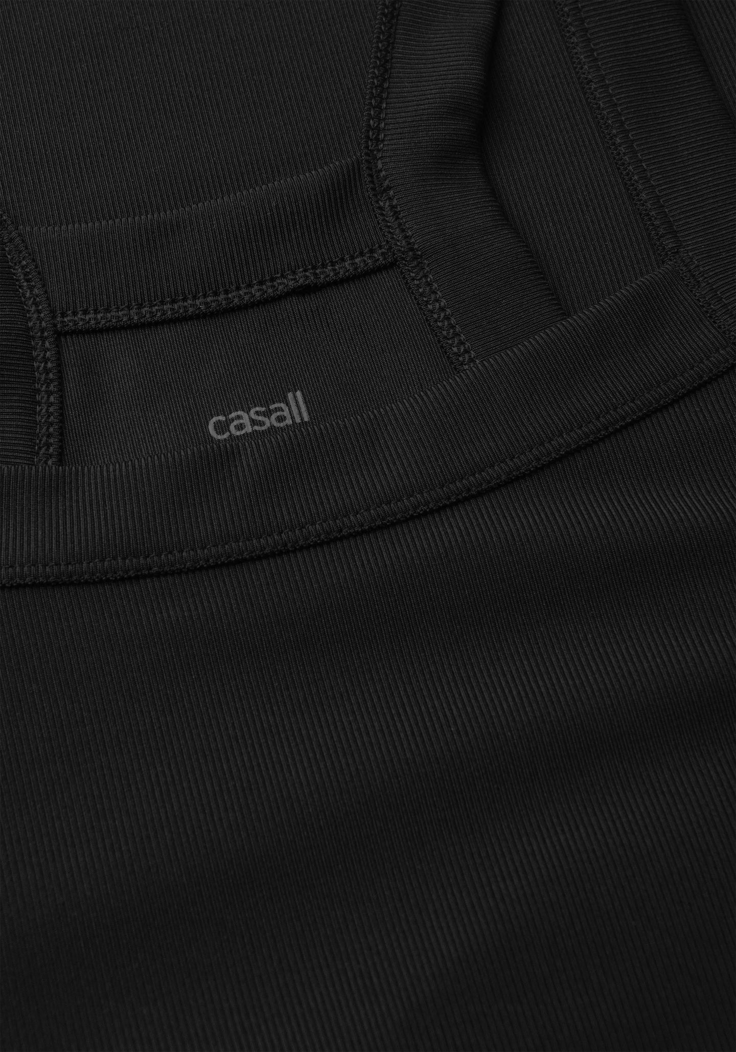 Defined Rib Tank - Black