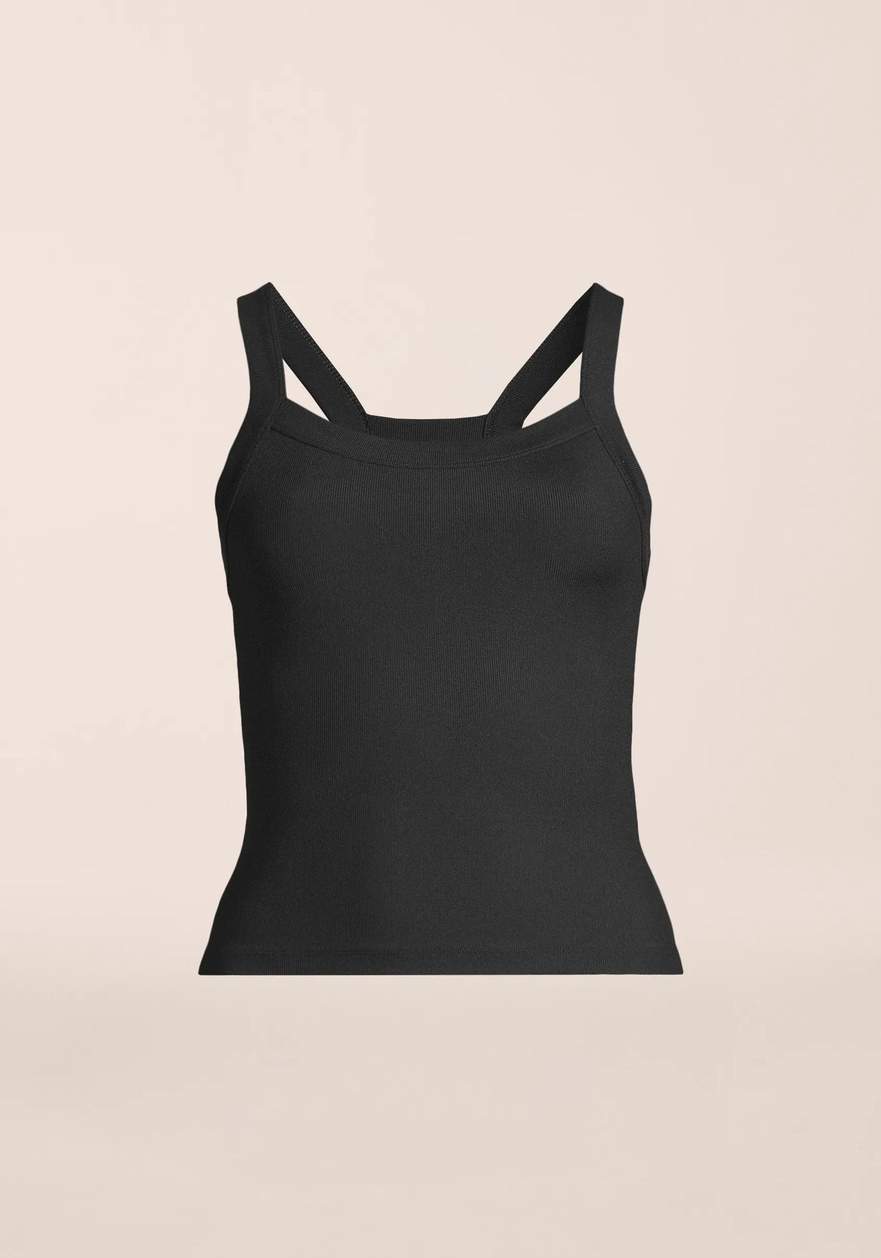 Defined Rib Tank - Black