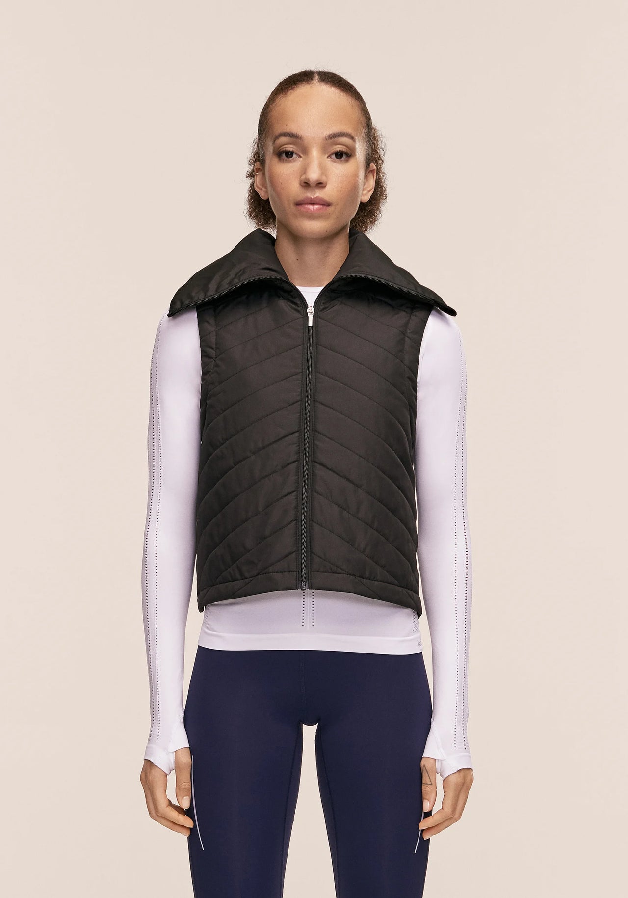 Neckwarmer Running Vest - Black