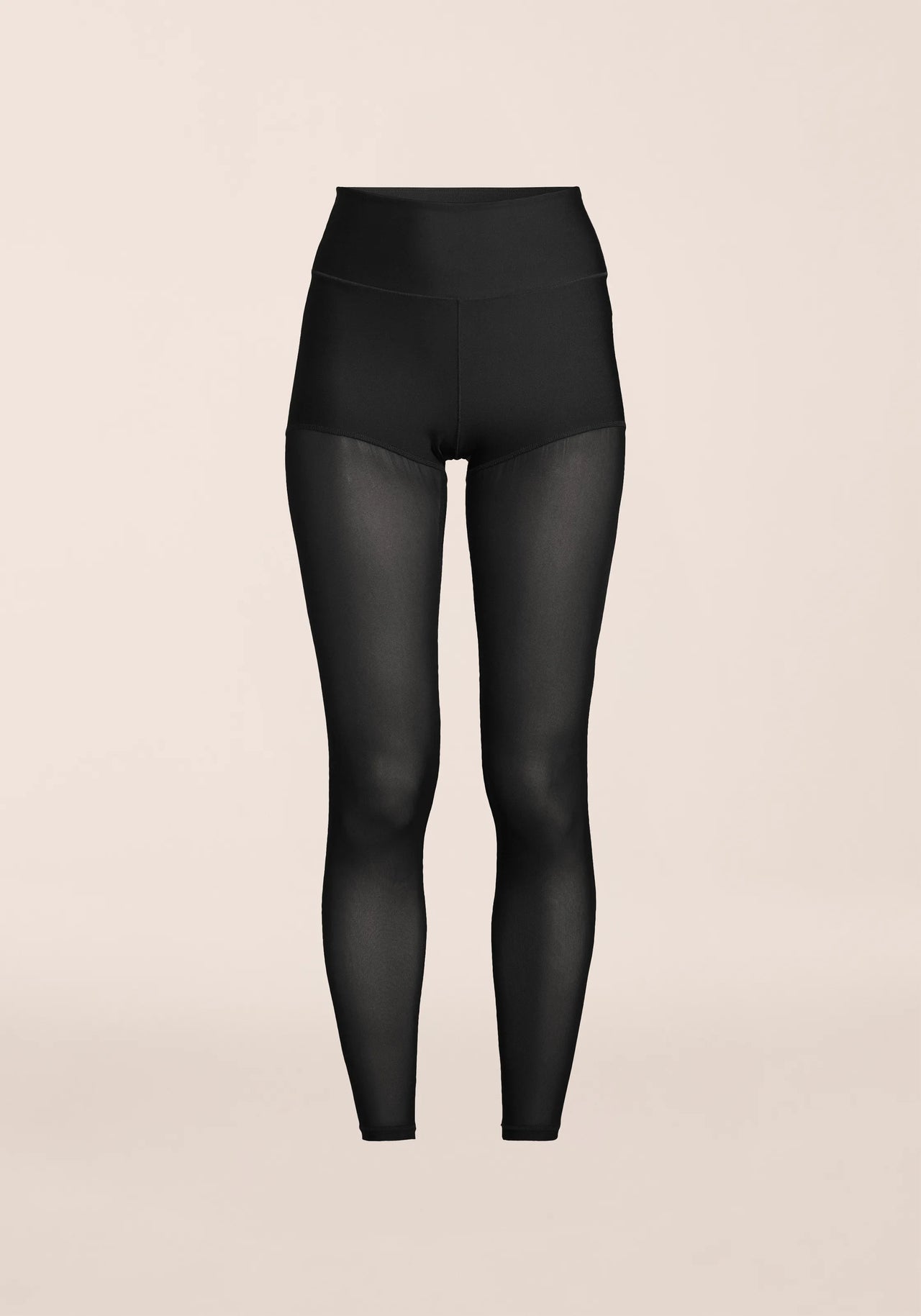 Power Mesh Studio Tights - Black