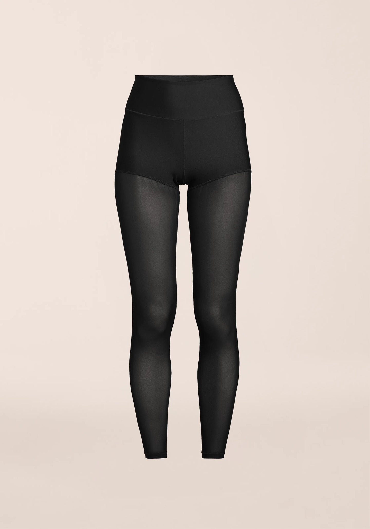 Power Mesh Studio Tights - Black