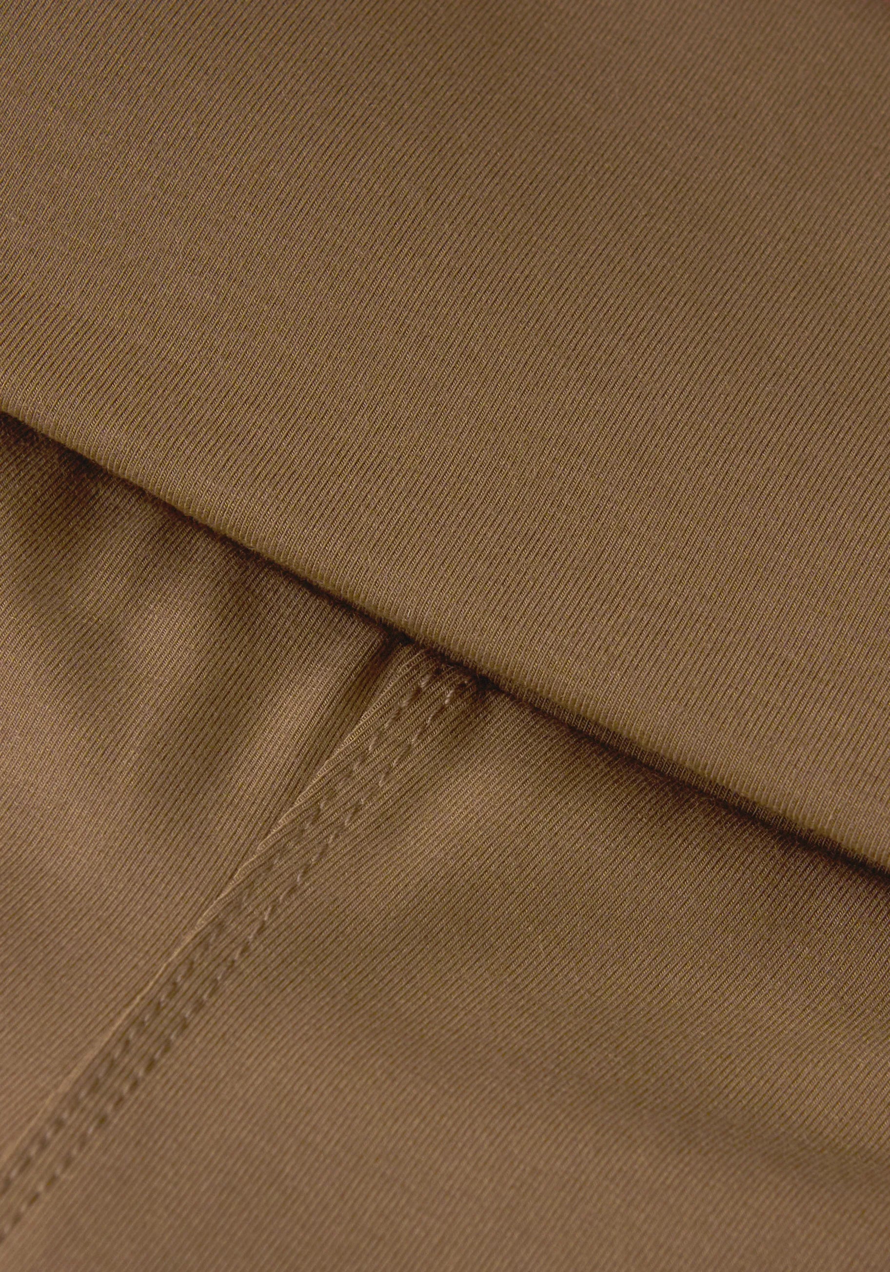 Sublime Folded Flare Pants - Light Khaki