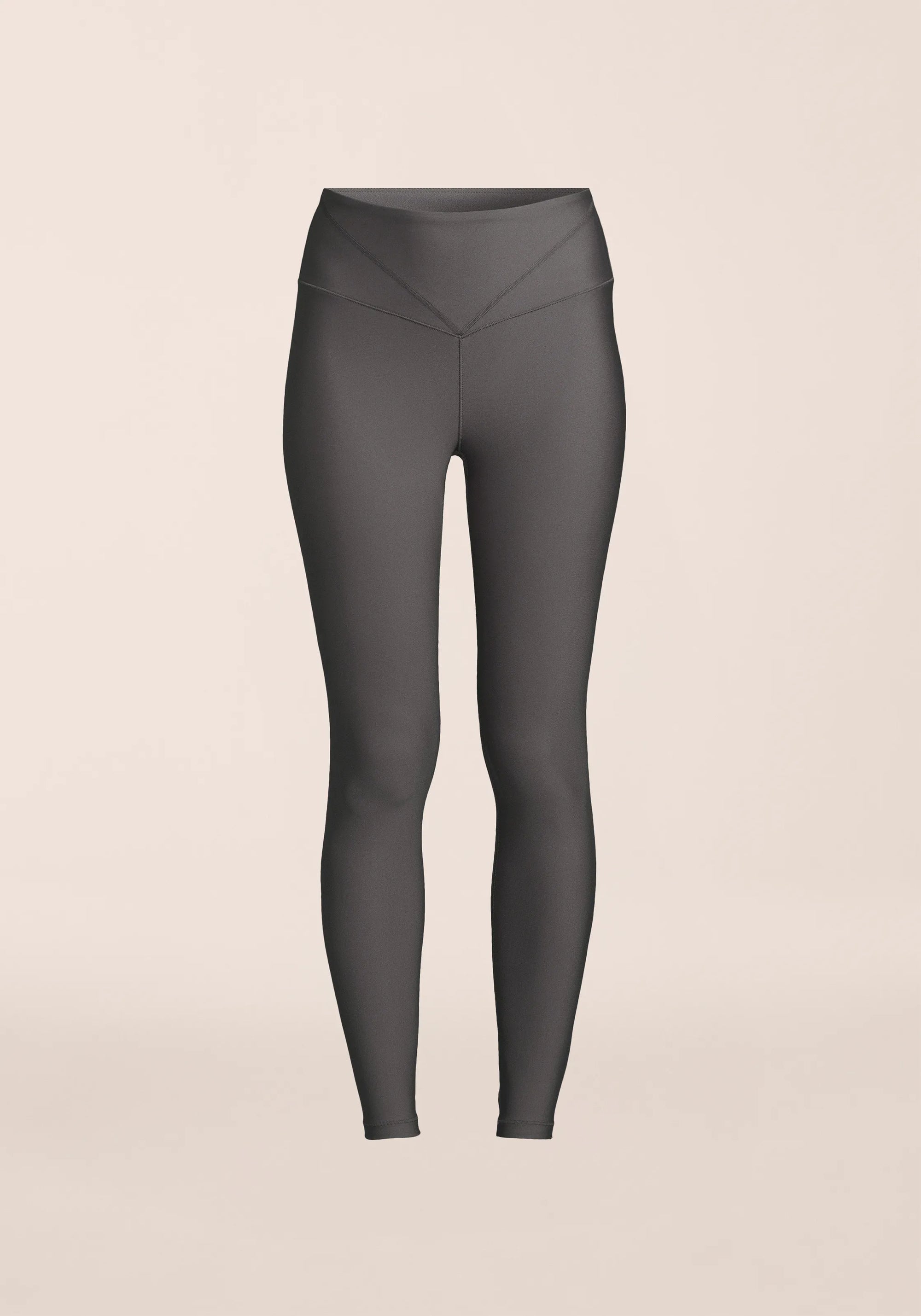 V-shape High Waist Tights - Dk Grey