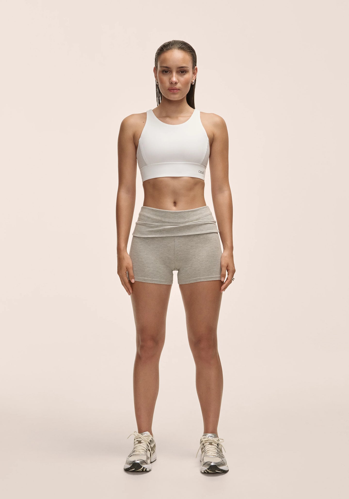 Sublime Folded Hotpants - Grey Melange