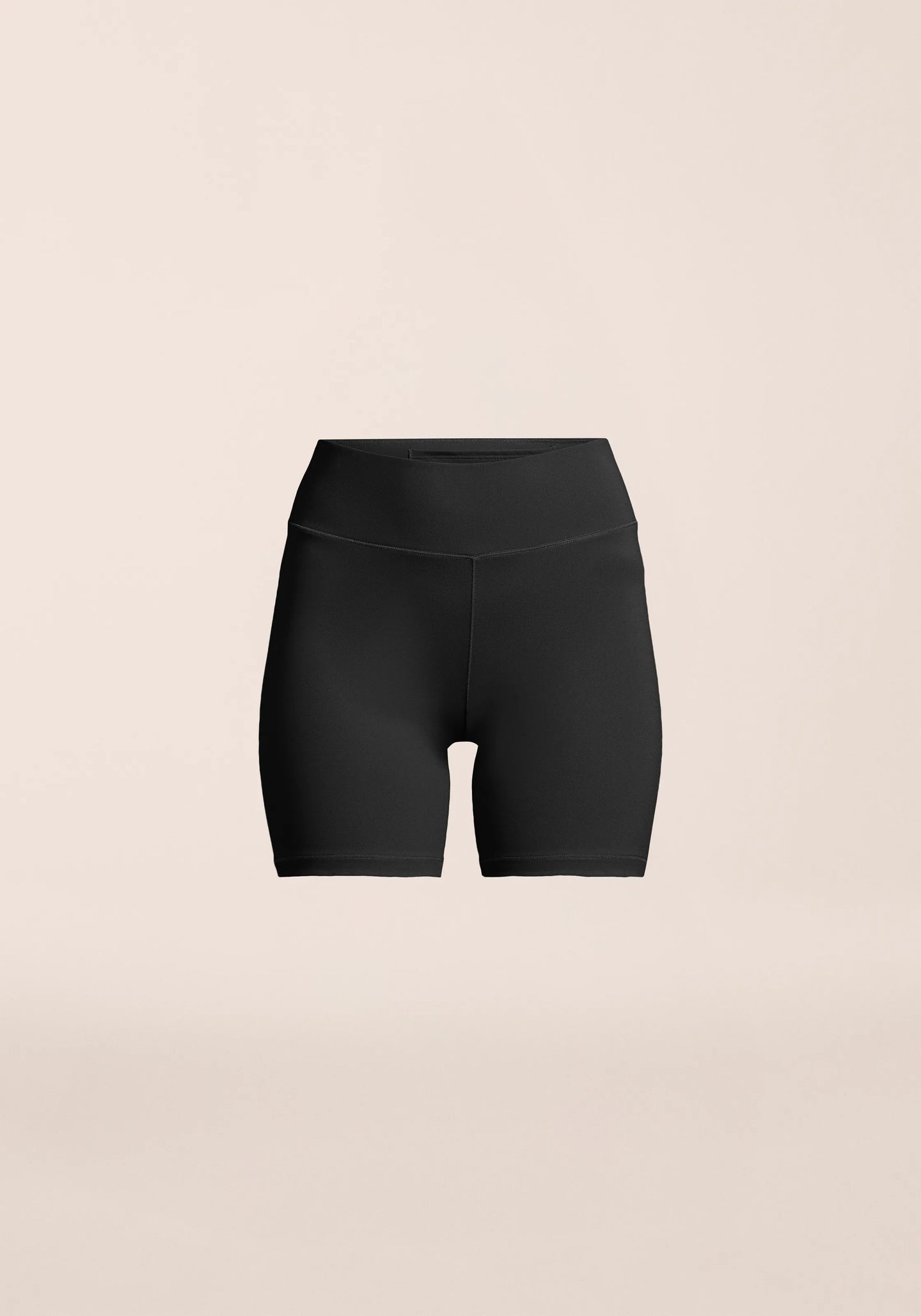 Essential Regular Waist Biker - Black