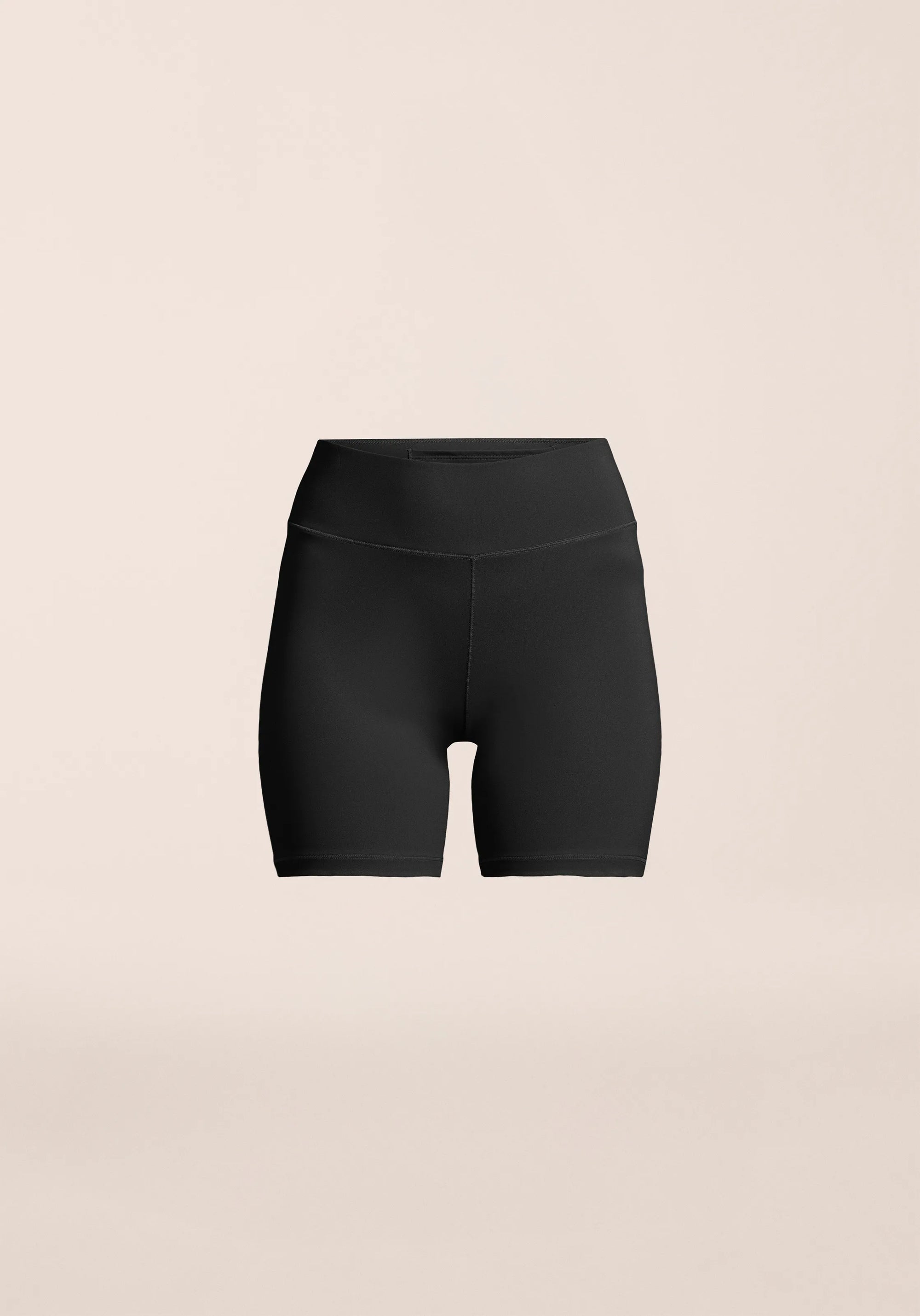Essential Regular Waist Biker - Black
