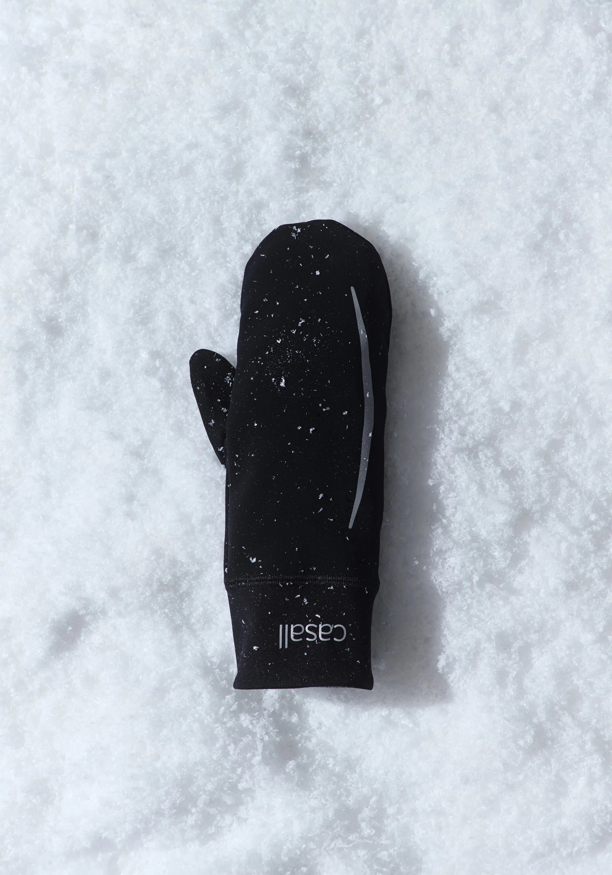 Windtherm Running Mittens - Black
