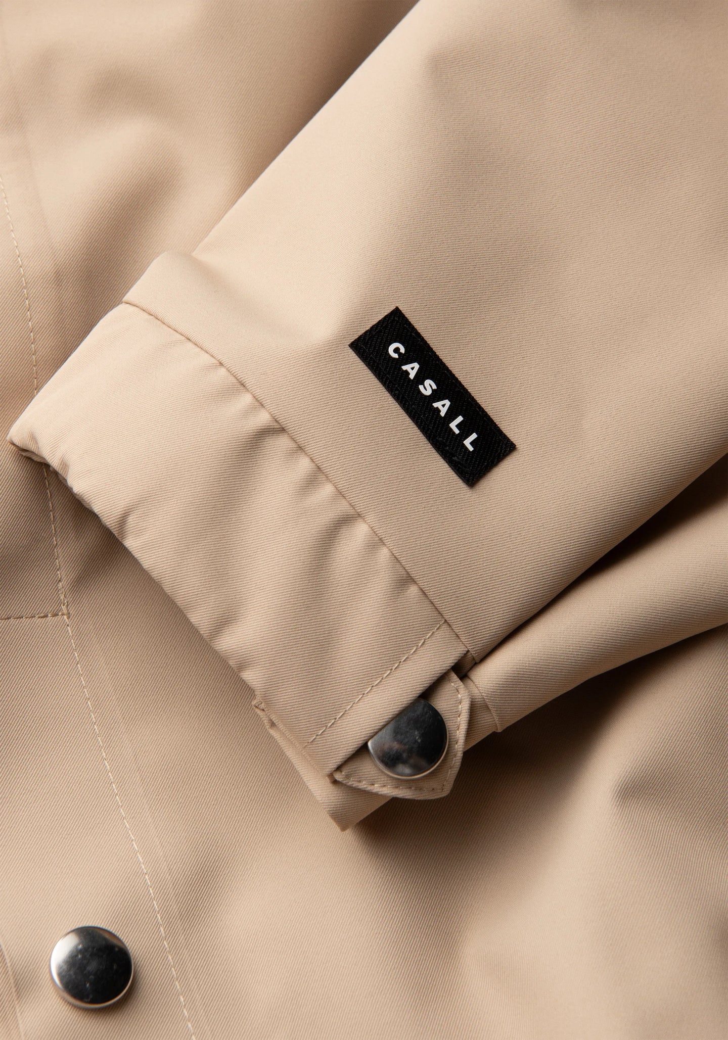 Scandi Bomber Rain Jacket - Sand Beige