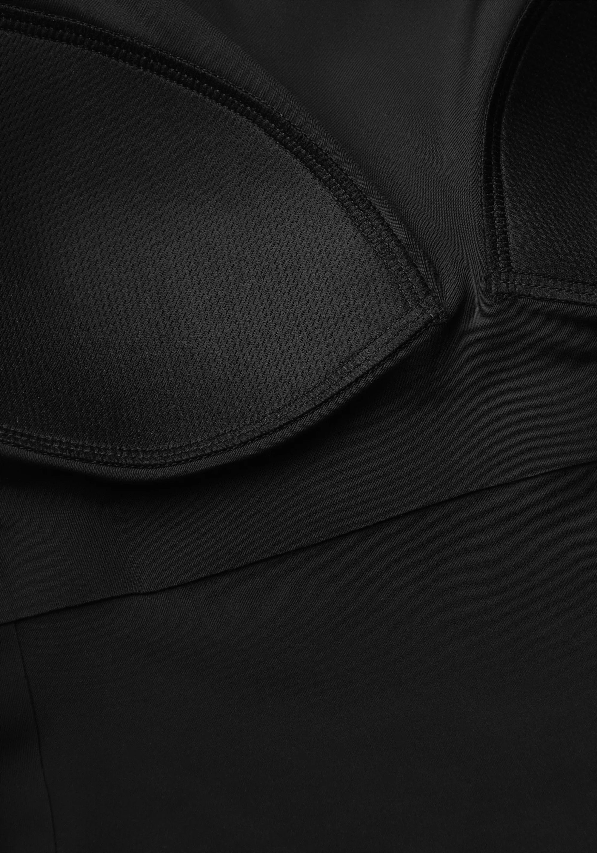 Silhouette Support Tank  - Black