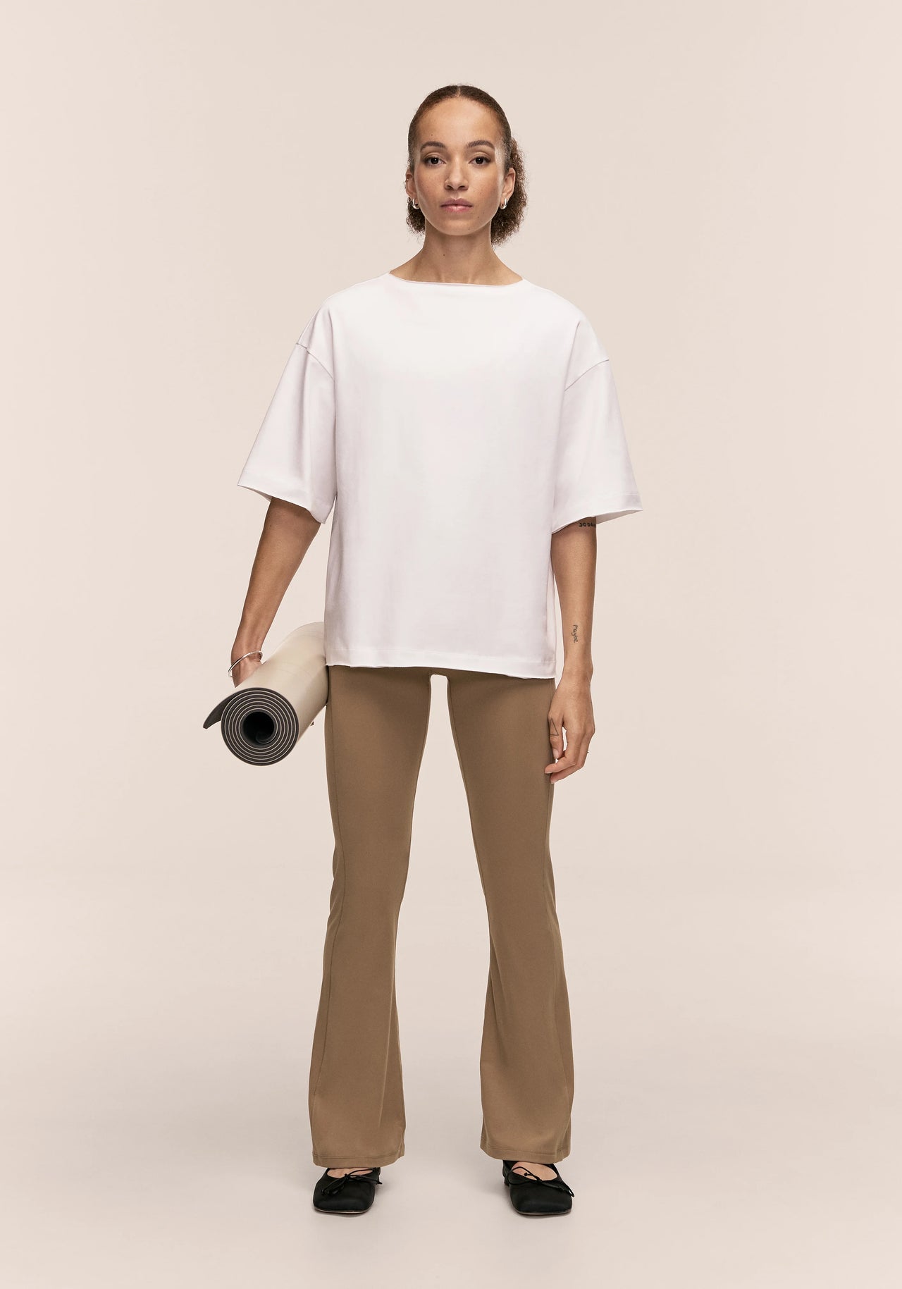 Heavy Cotton Relaxed Tee - White