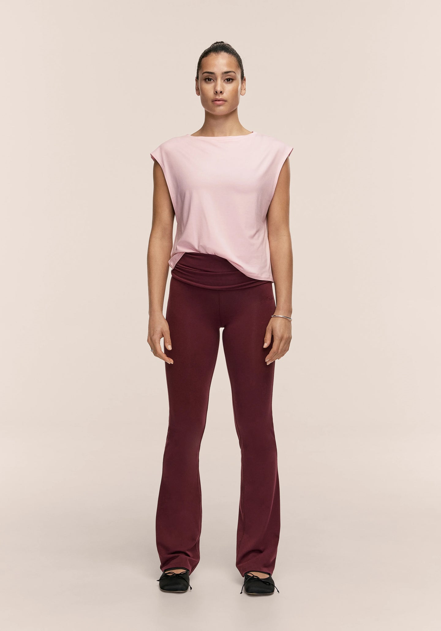 Delight Boatneck Loose Tank - Lush Pink