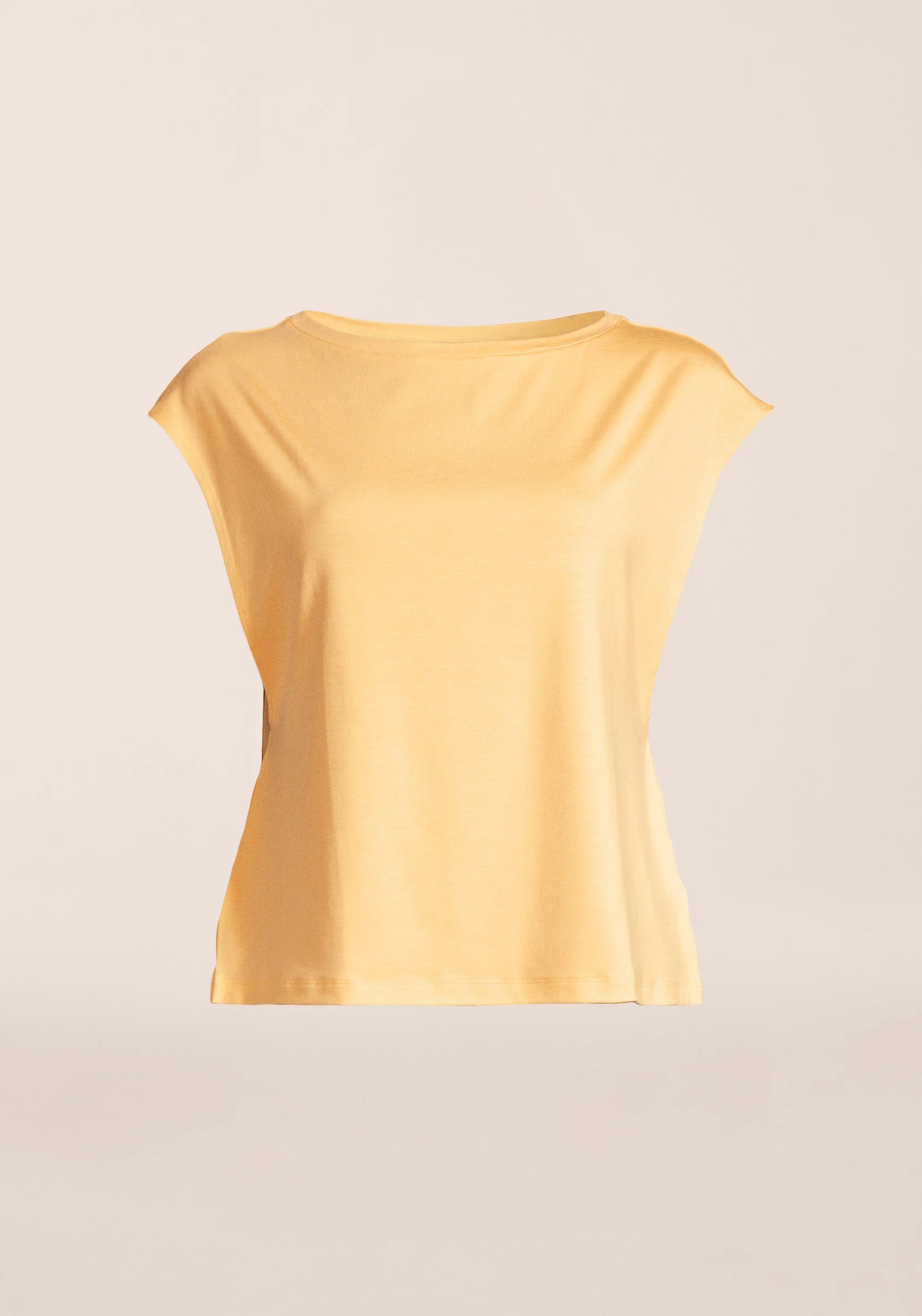 Delight Boatneck Loose Tank - Soul Yellow